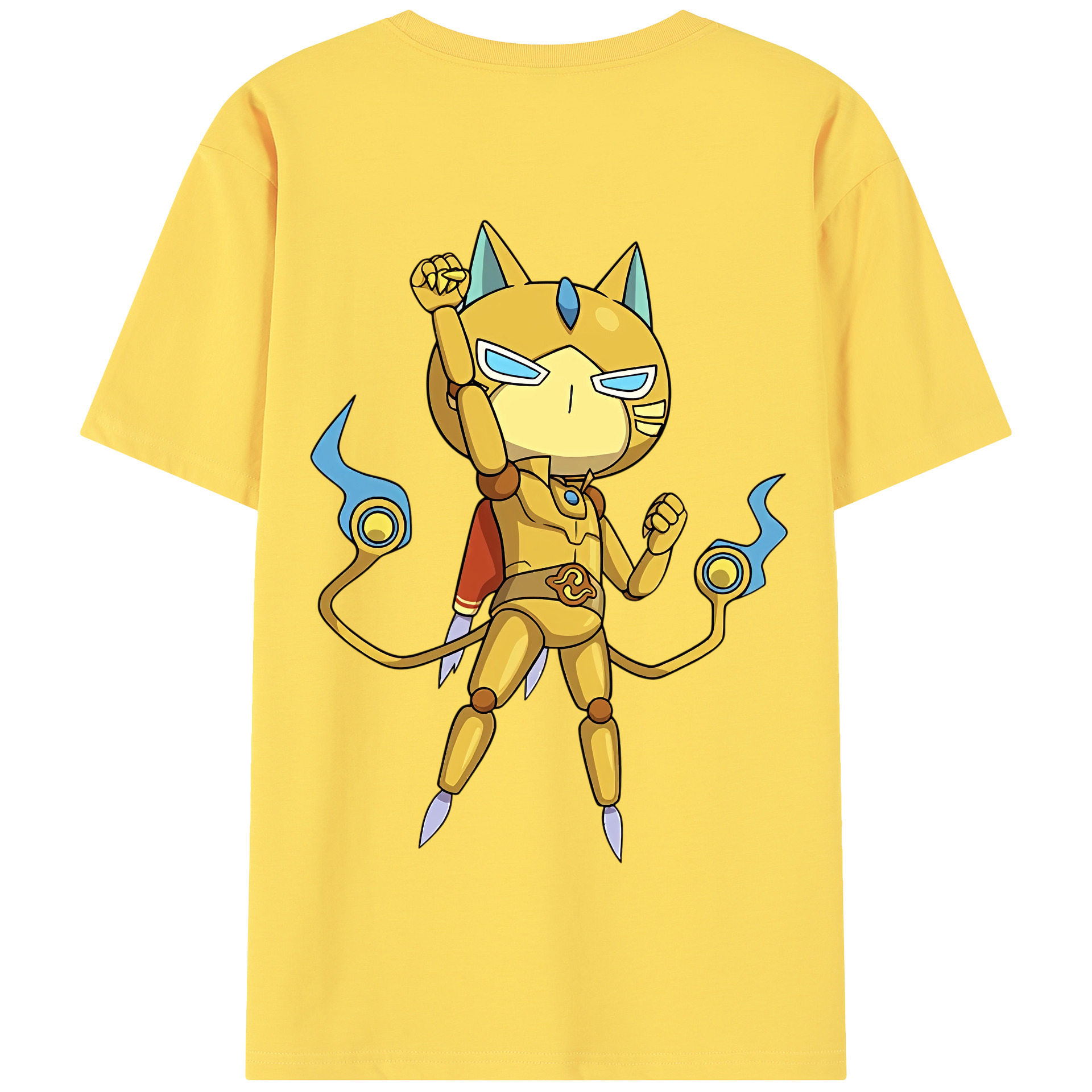 （画像用） 妖怪ウォッチ Yo-kai Watch 綿100％半袖Tシャツ（背面プリント）