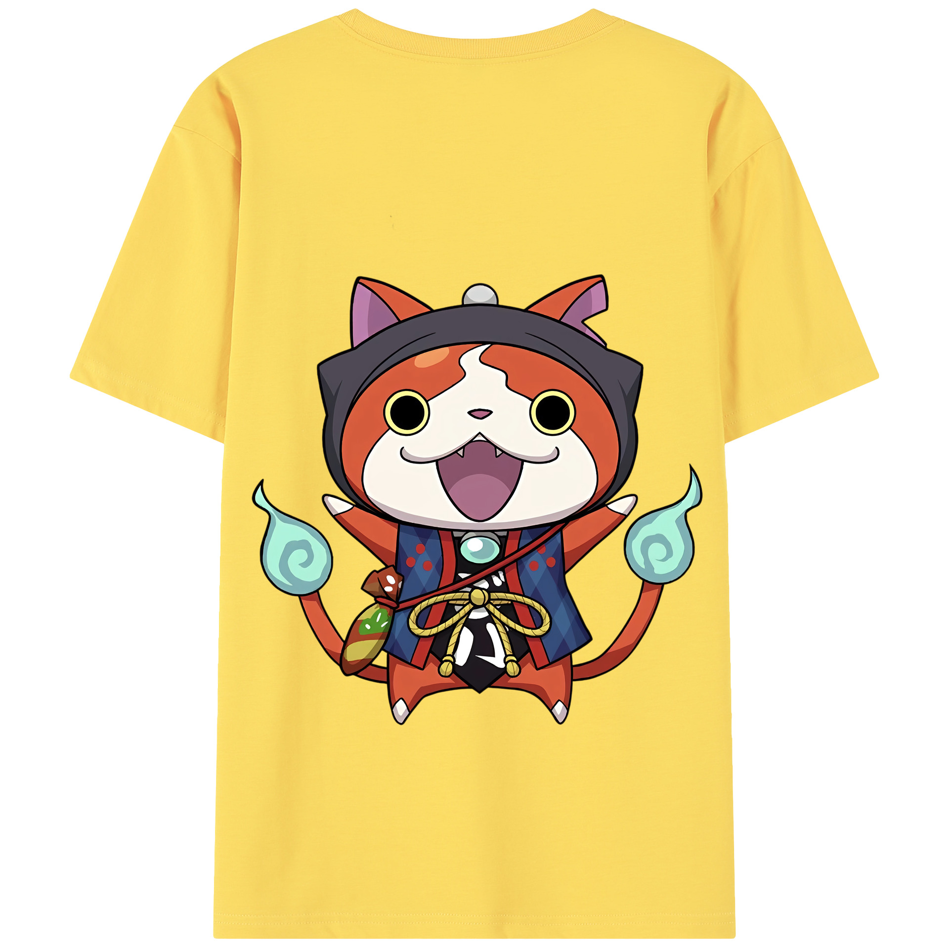 （画像用） 妖怪ウォッチ Yo-kai Watch 綿100％半袖Tシャツ（背面プリント）
