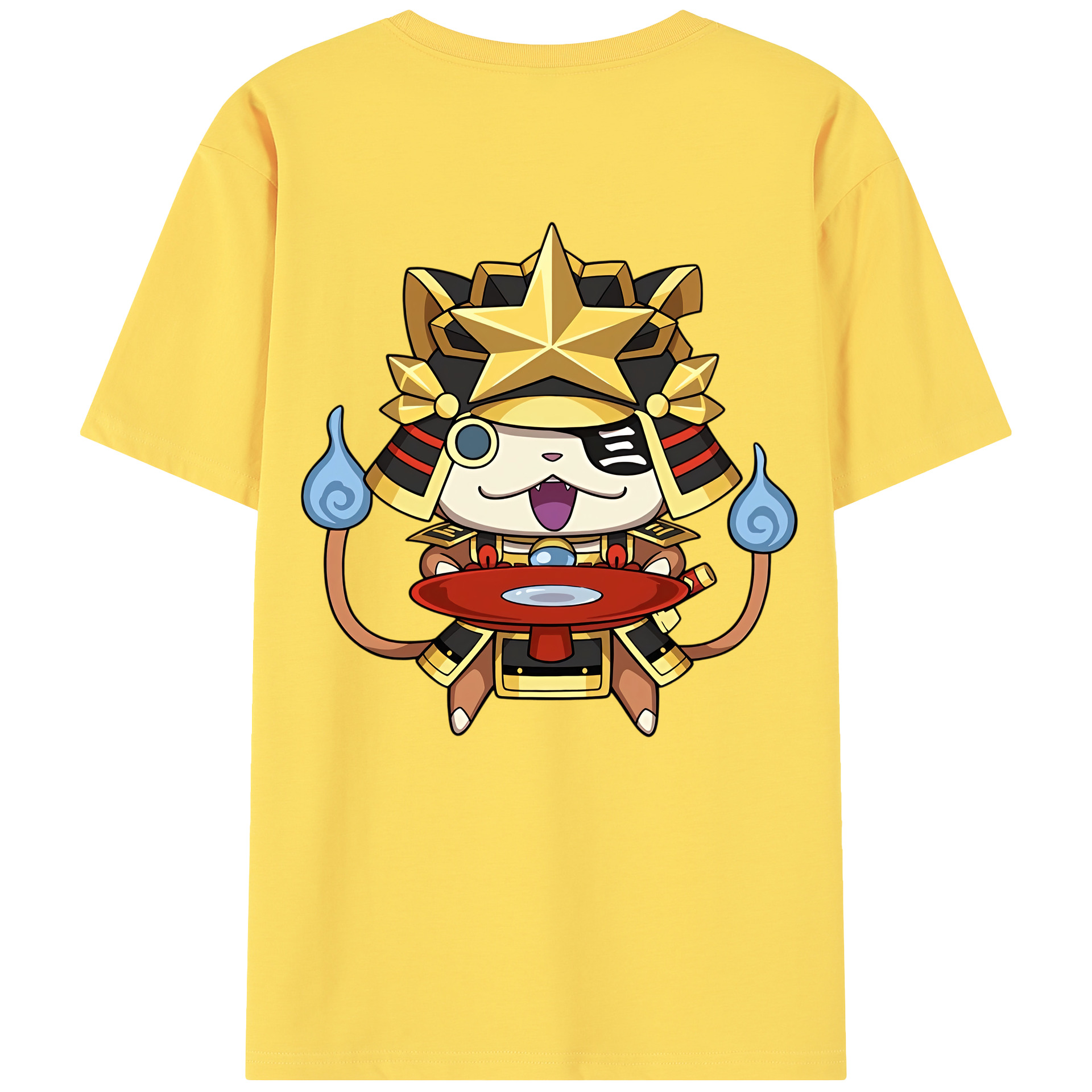 （画像用） 妖怪ウォッチ Yo-kai Watch 綿100％半袖Tシャツ（背面プリント）