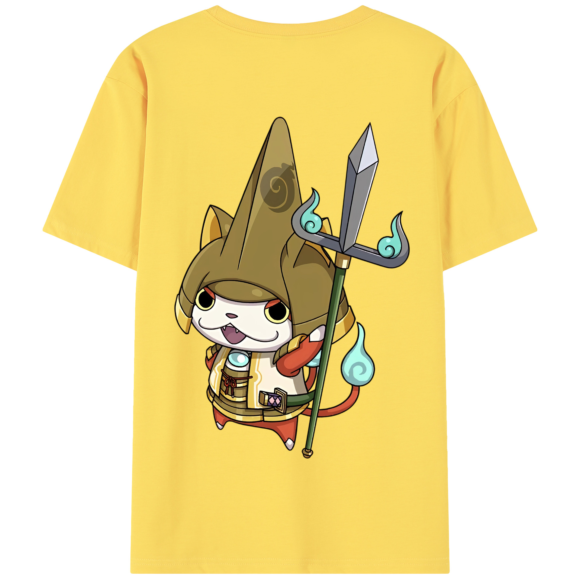 （画像用） 妖怪ウォッチ Yo-kai Watch 綿100％半袖Tシャツ（背面プリント）