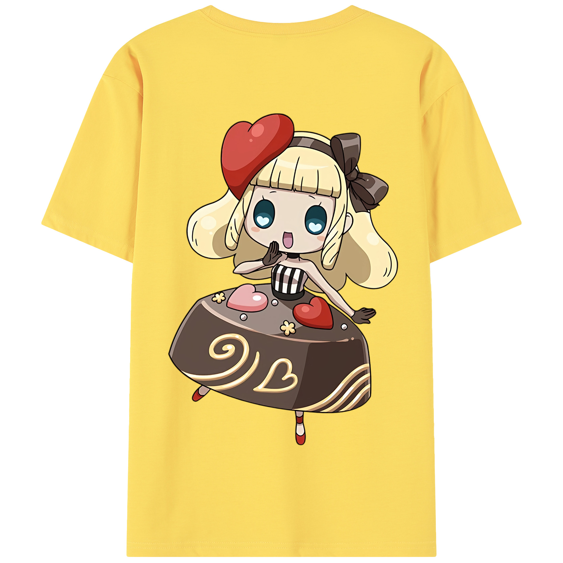 （画像用） 妖怪ウォッチ Yo-kai Watch 綿100％半袖Tシャツ（背面プリント）