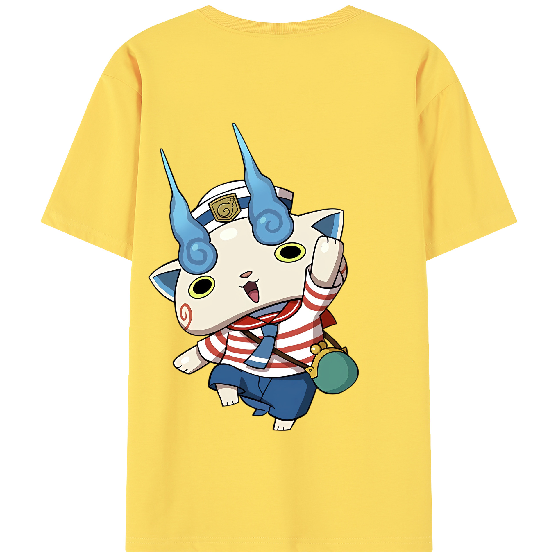 （画像用） 妖怪ウォッチ Yo-kai Watch 綿100％半袖Tシャツ（背面プリント）