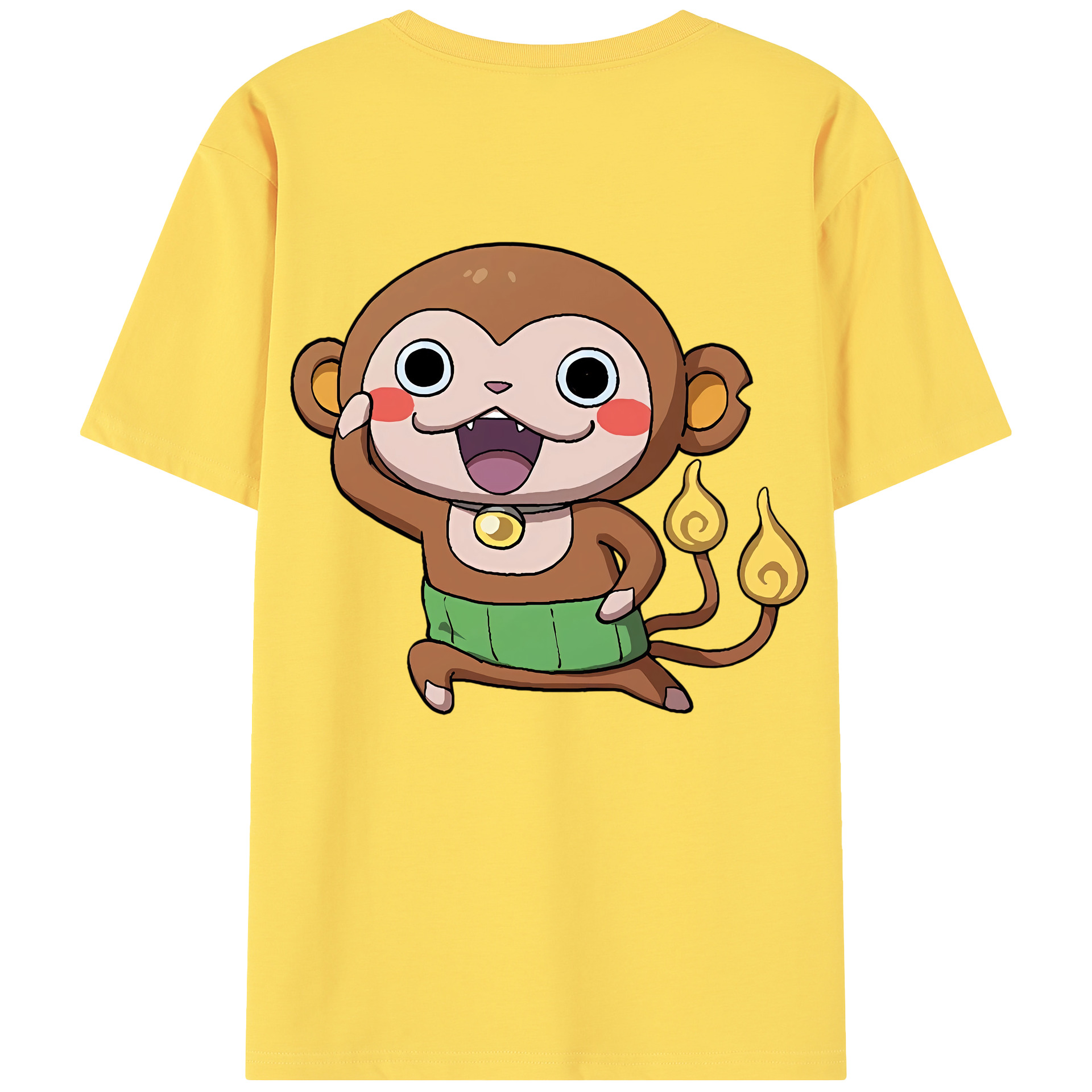 （画像用） 妖怪ウォッチ Yo-kai Watch 綿100％半袖Tシャツ（背面プリント）