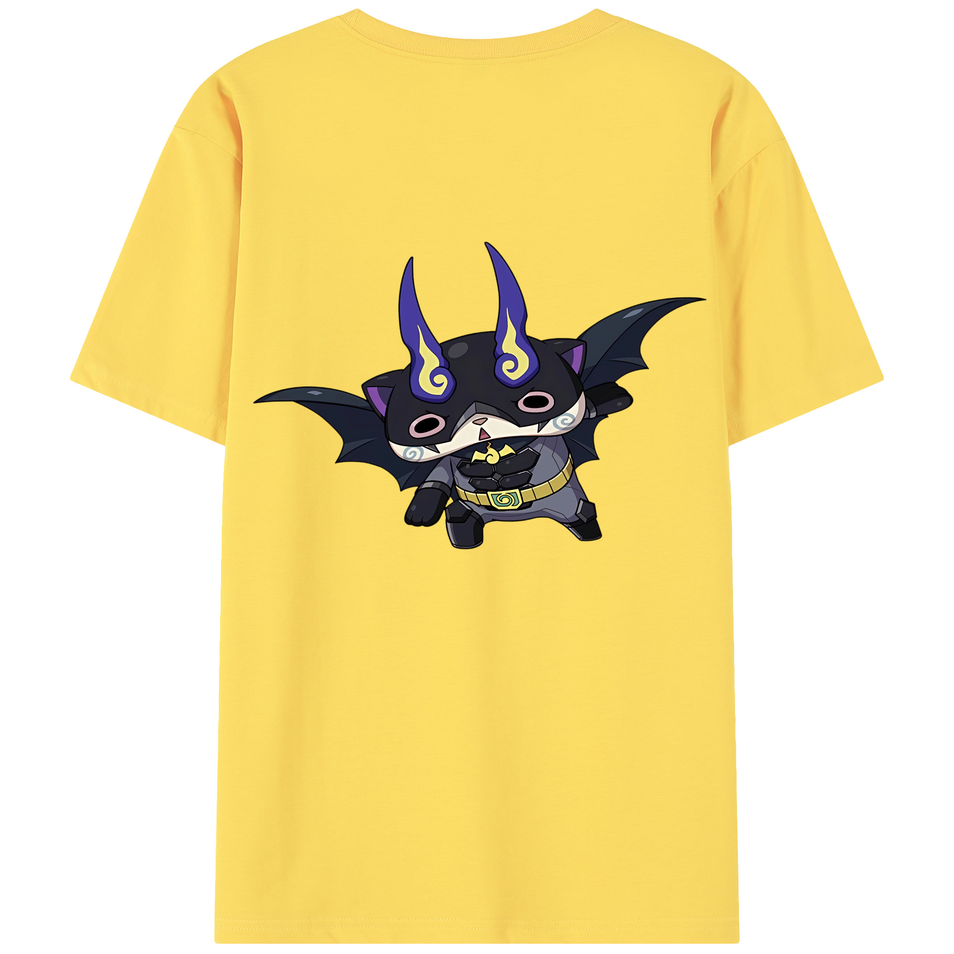 （画像用） 妖怪ウォッチ Yo-kai Watch 綿100％半袖Tシャツ（背面プリント）