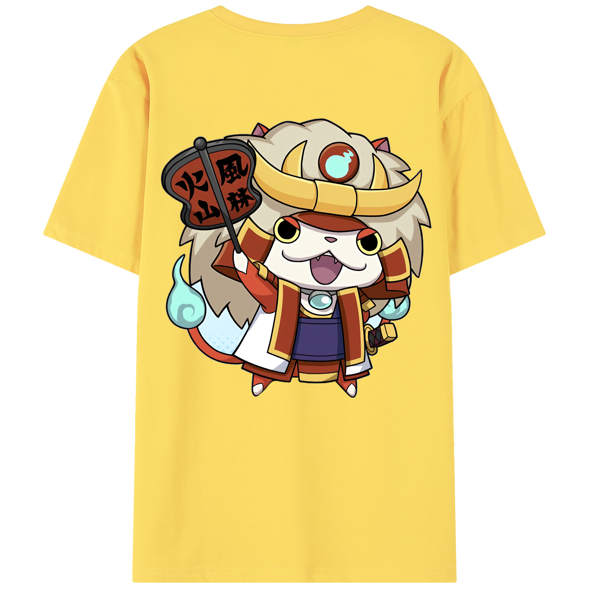 （画像用） 妖怪ウォッチ Yo-kai Watch 綿100％半袖Tシャツ（背面プリント）