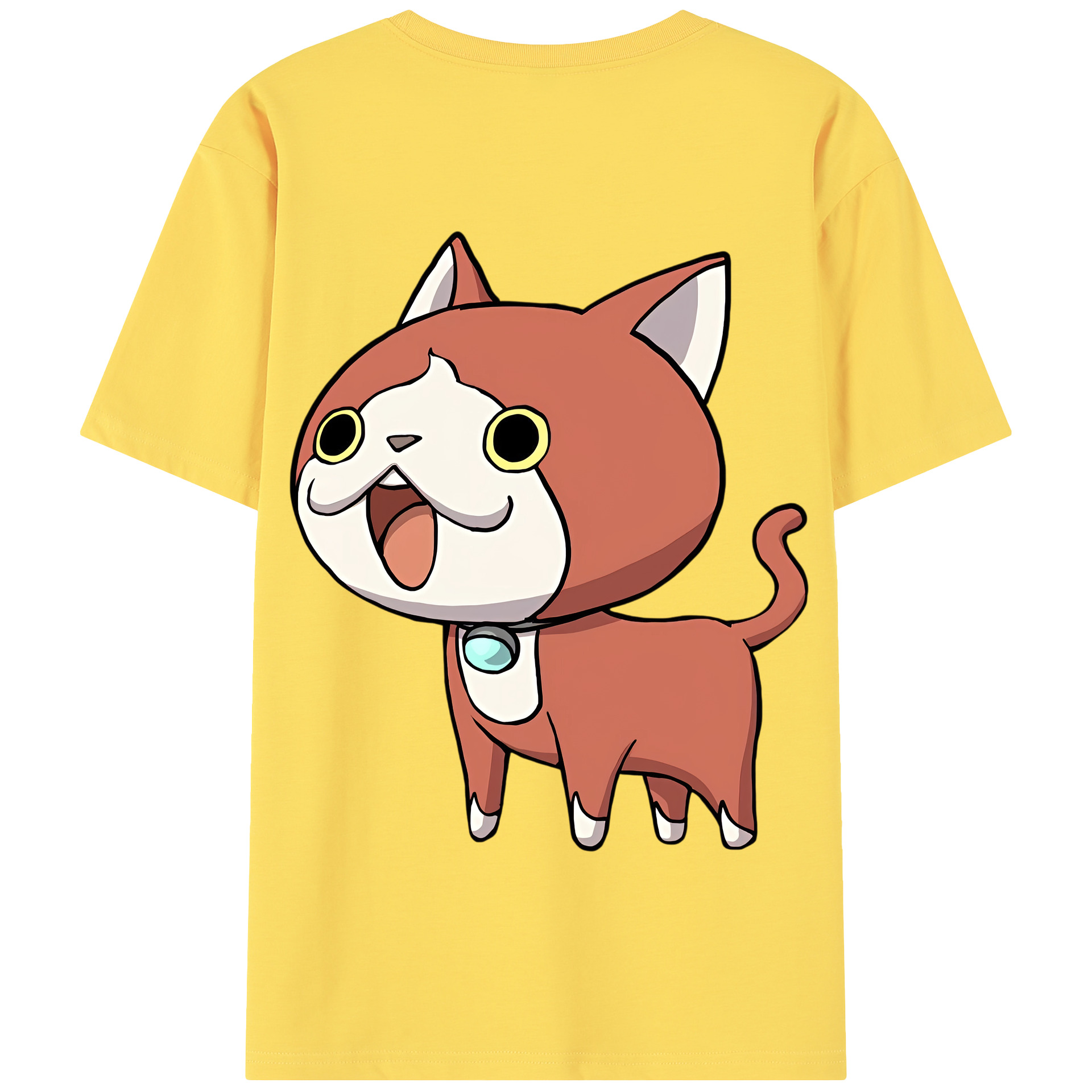 （画像用） 妖怪ウォッチ Yo-kai Watch 綿100％半袖Tシャツ（背面プリント）