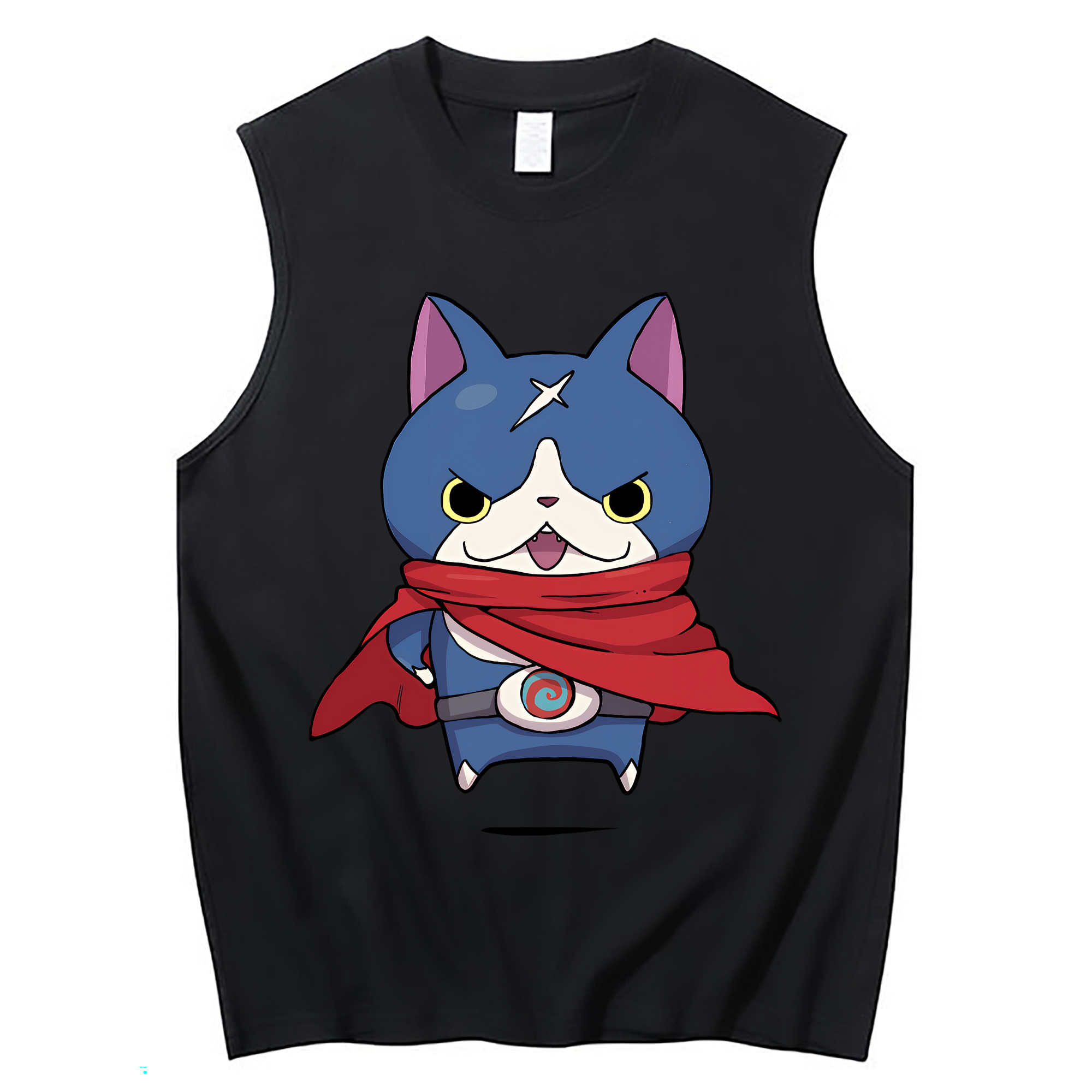 （画像用） 妖怪ウォッチ Yo-kai Watch コットン100％タンクトップ（フロントプリント）