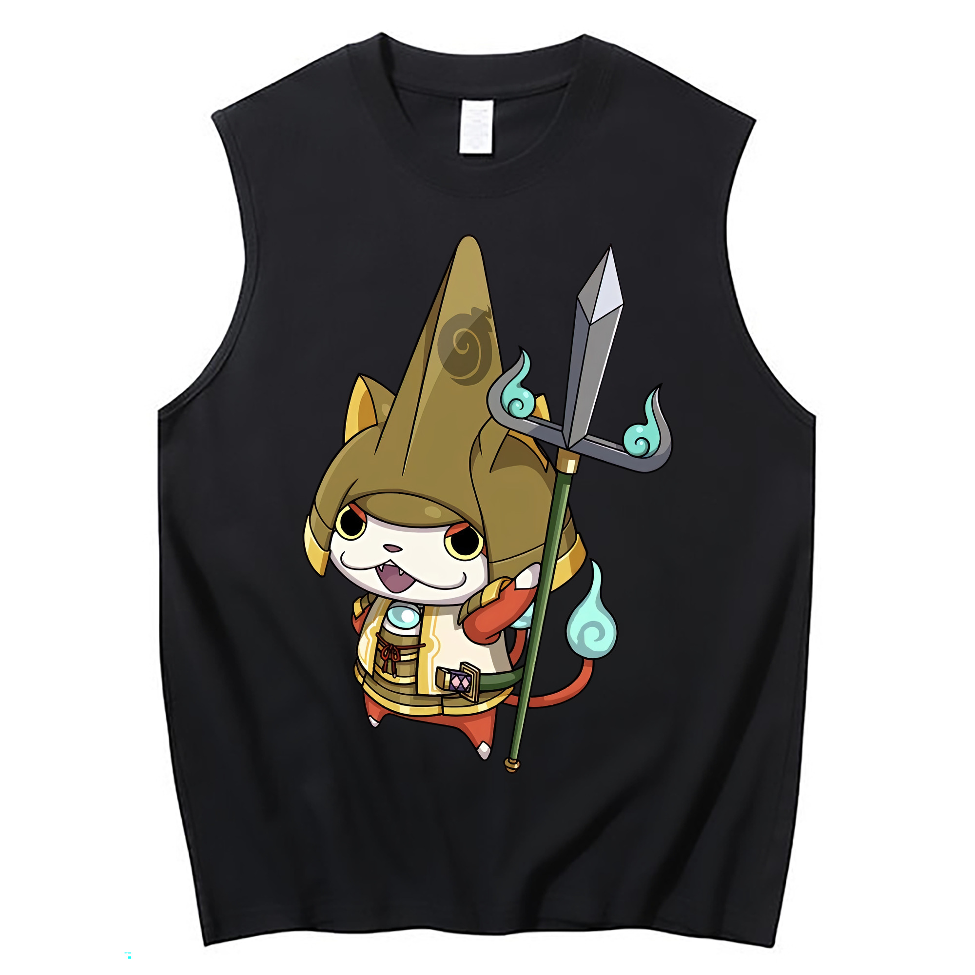 （画像用） 妖怪ウォッチ Yo-kai Watch コットン100％タンクトップ（フロントプリント）