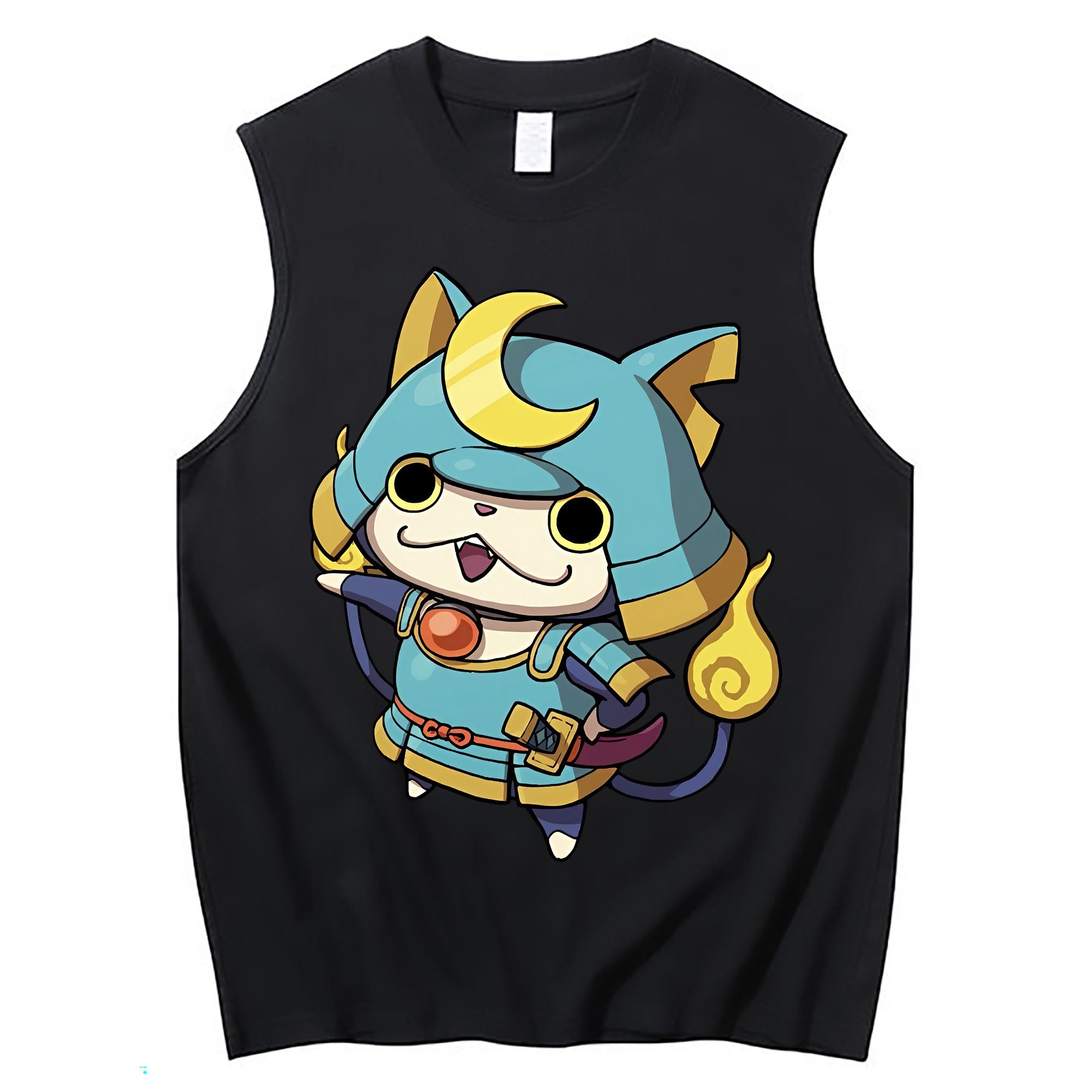 （画像用） 妖怪ウォッチ Yo-kai Watch コットン100％タンクトップ（フロントプリント）