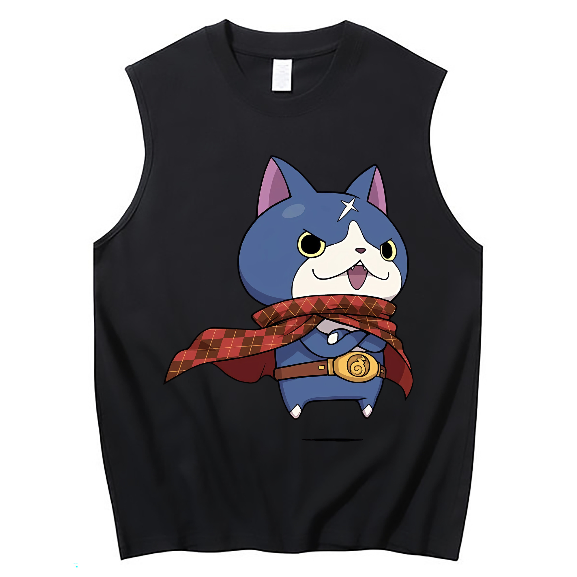 （画像用） 妖怪ウォッチ Yo-kai Watch コットン100％タンクトップ（フロントプリント）