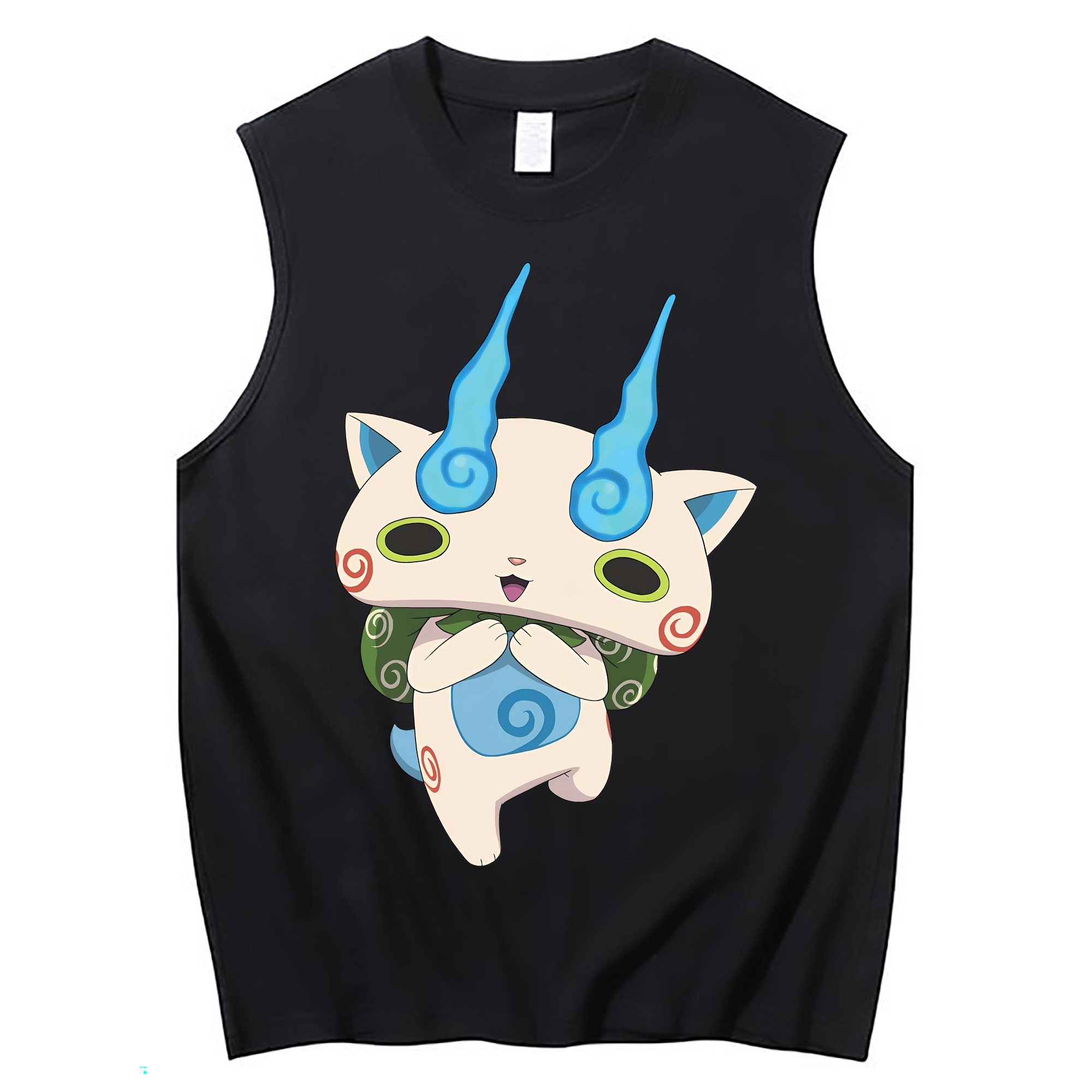 （画像用） 妖怪ウォッチ Yo-kai Watch コットン100％タンクトップ（フロントプリント）