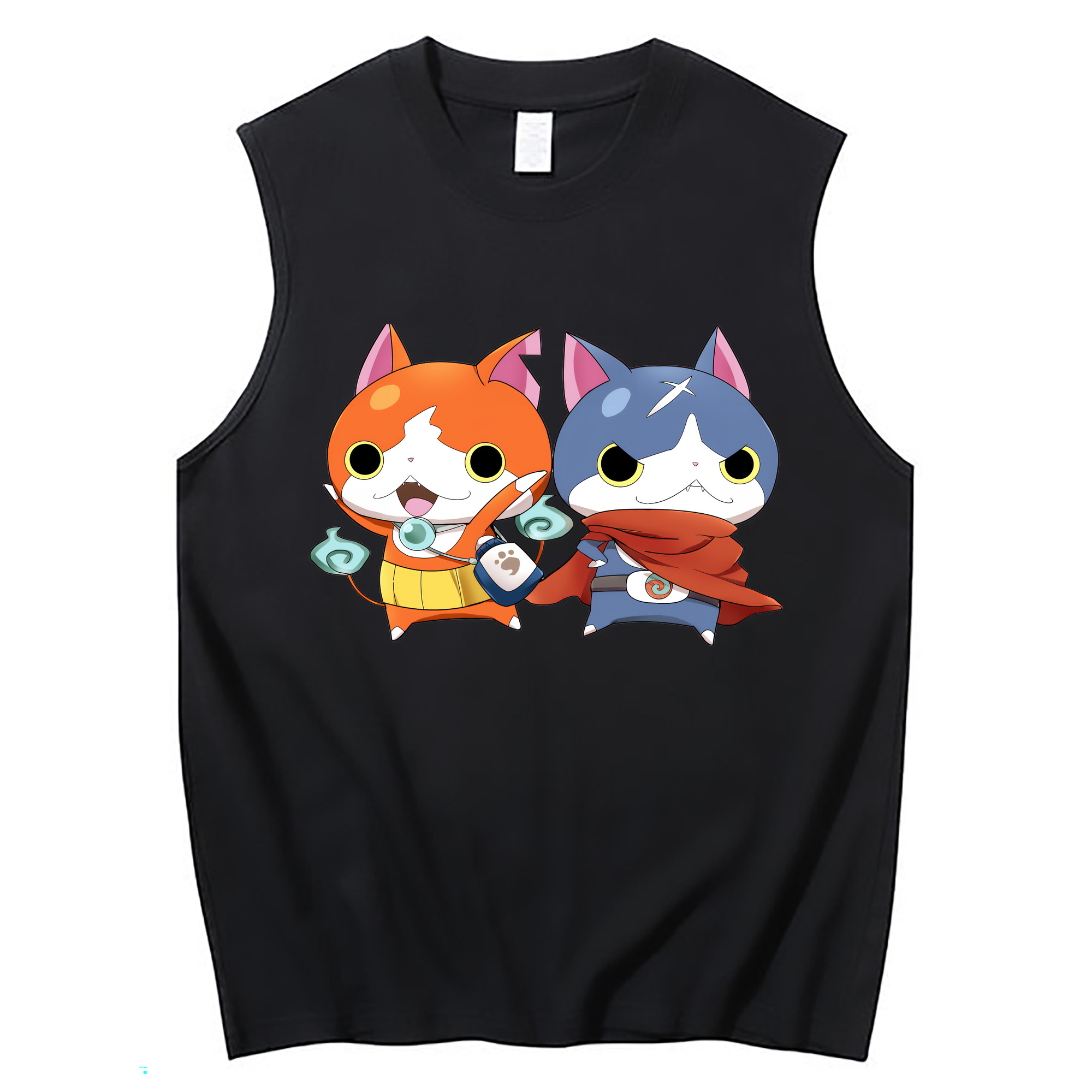 （画像用） 妖怪ウォッチ Yo-kai Watch コットン100％タンクトップ（フロントプリント）