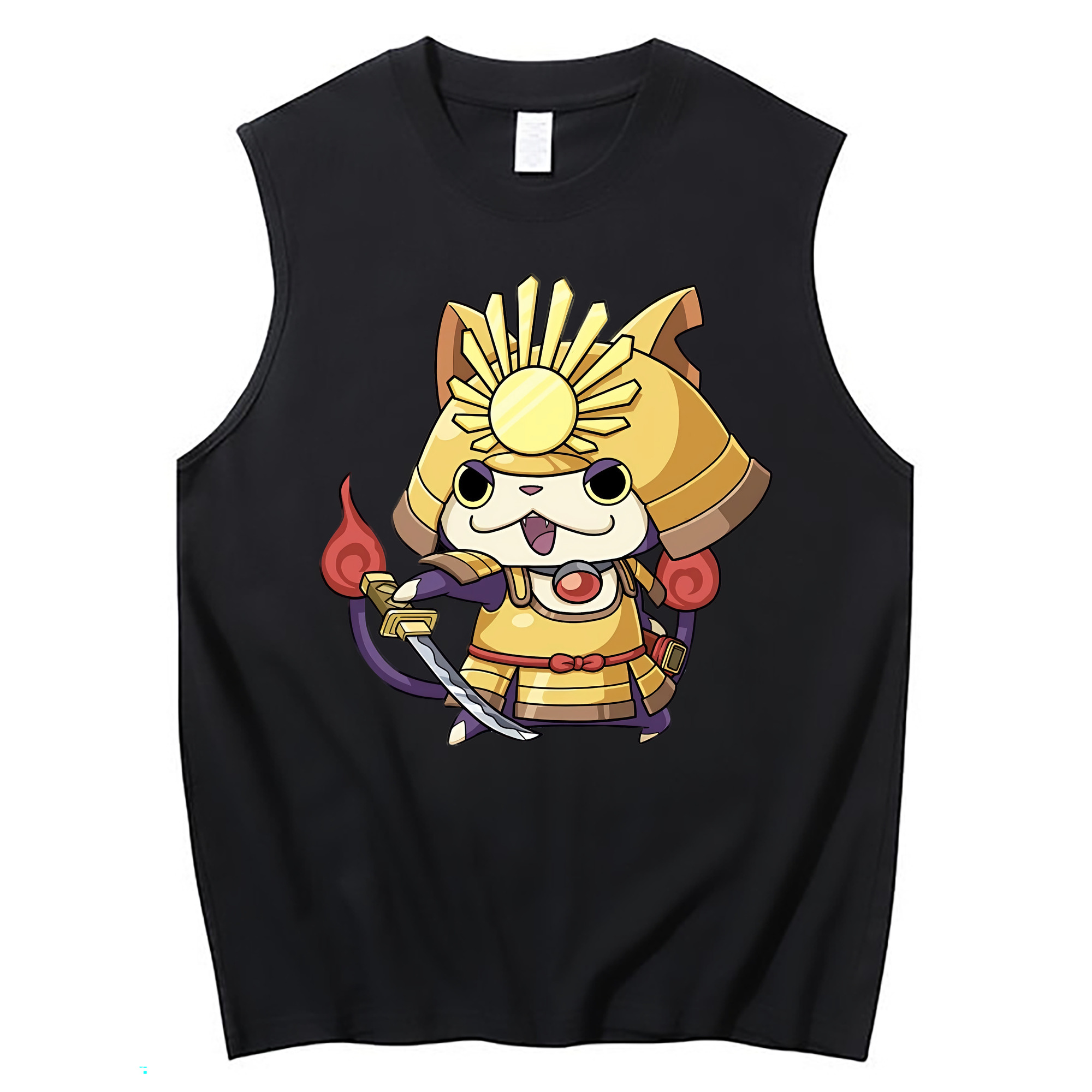 （画像用） 妖怪ウォッチ Yo-kai Watch コットン100％タンクトップ（フロントプリント）