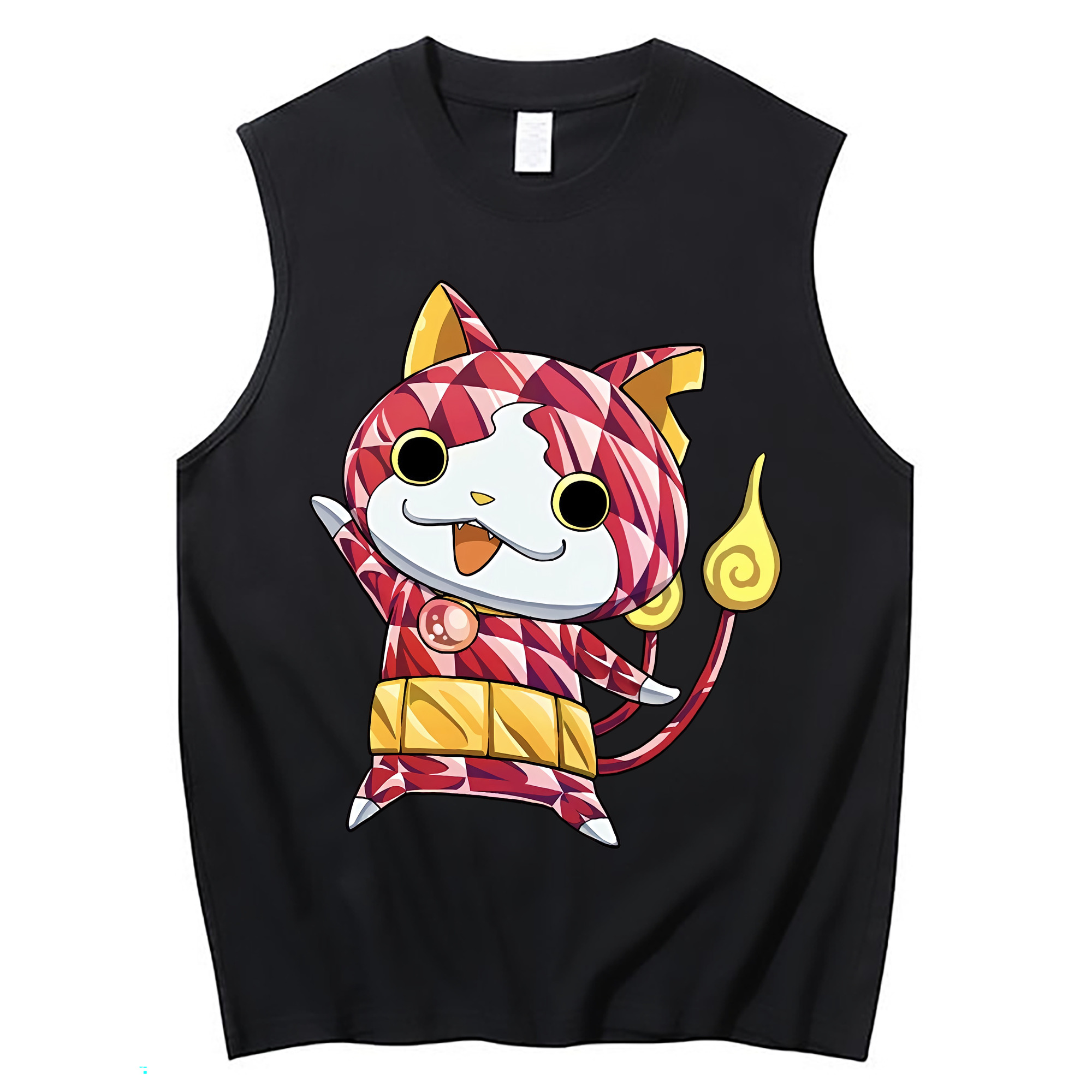（画像用） 妖怪ウォッチ Yo-kai Watch コットン100％タンクトップ（フロントプリント）