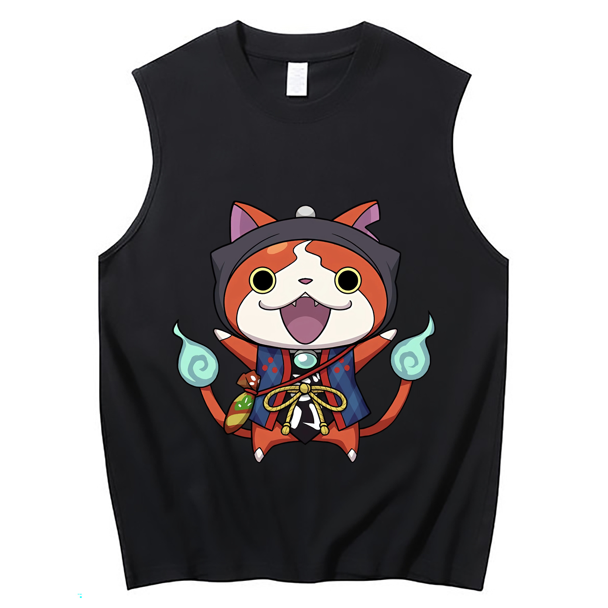 （画像用） 妖怪ウォッチ Yo-kai Watch コットン100％タンクトップ（フロントプリント）