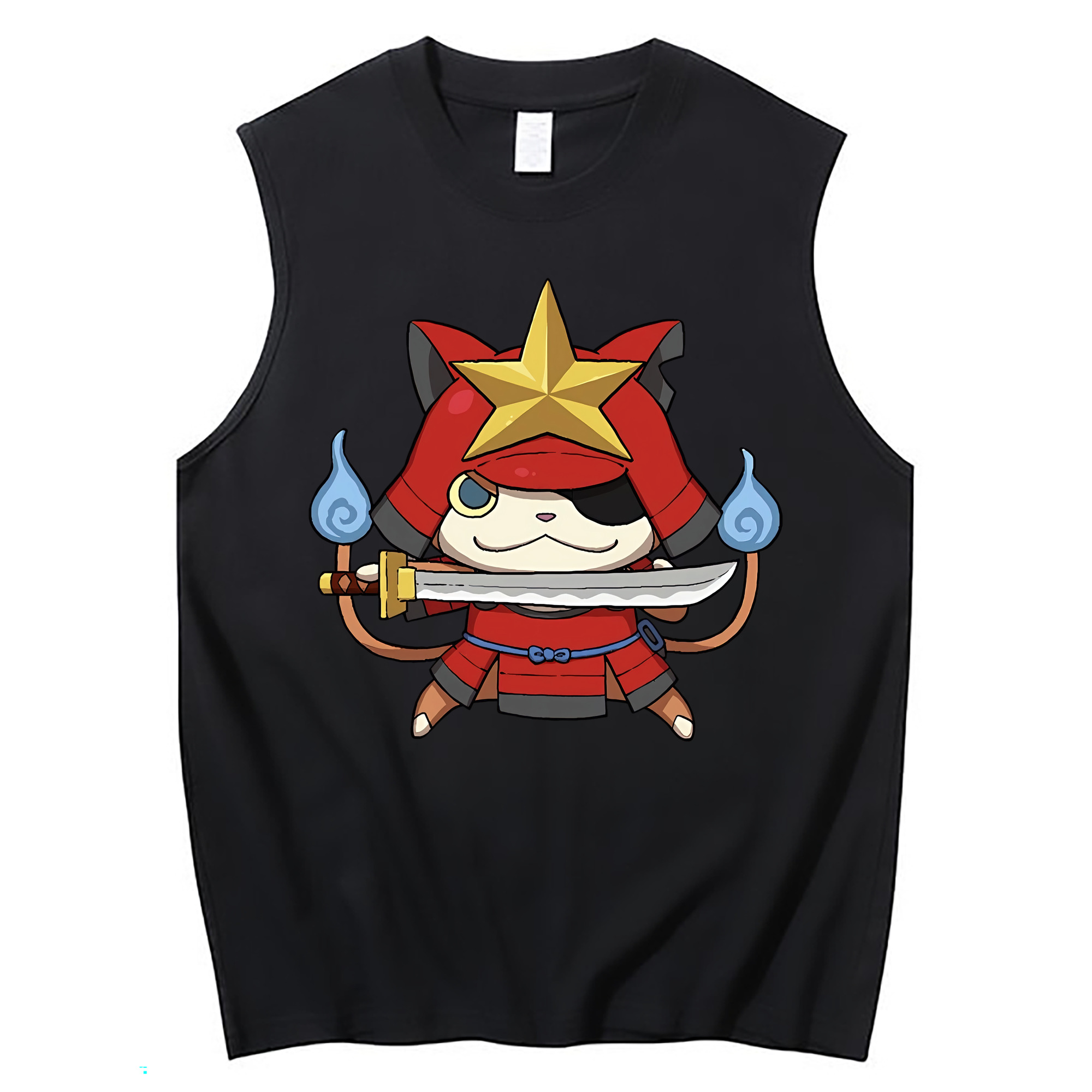 （画像用） 妖怪ウォッチ Yo-kai Watch コットン100％タンクトップ（フロントプリント）