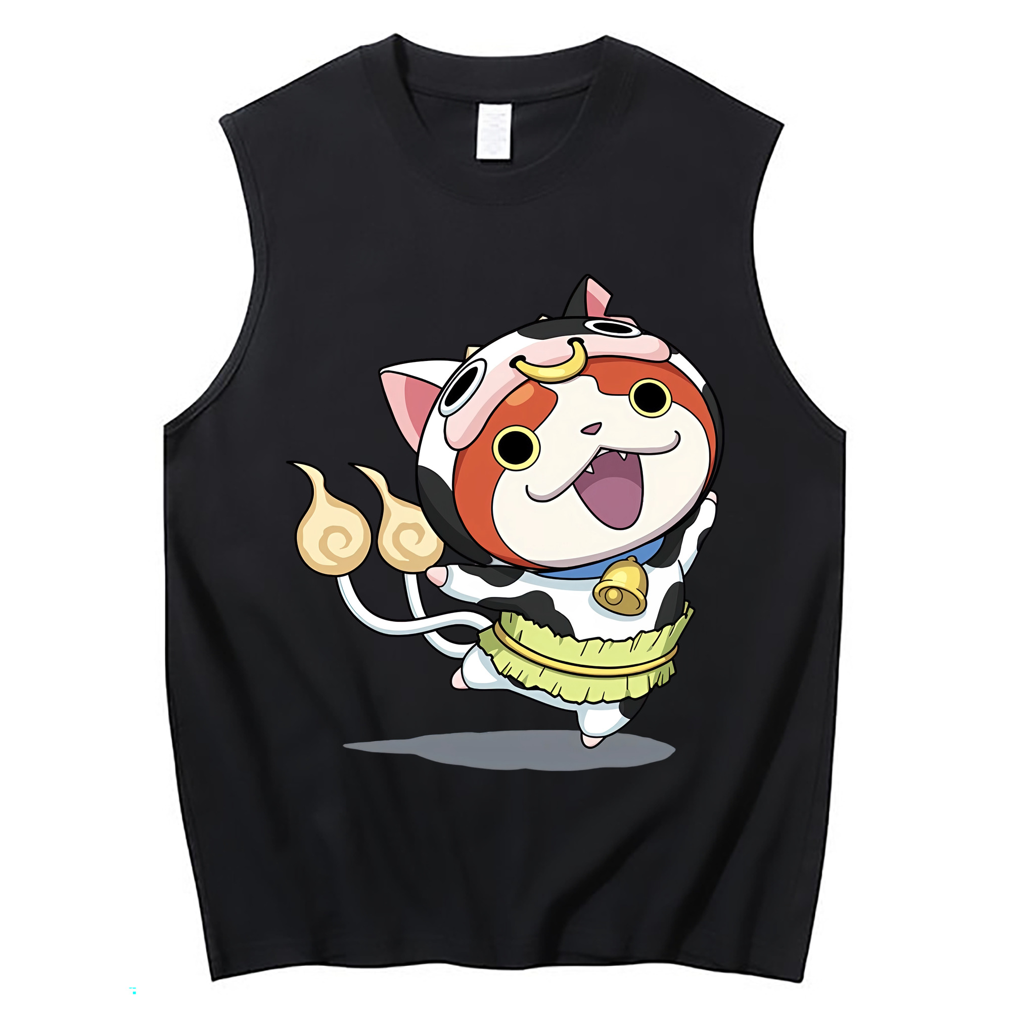（画像用） 妖怪ウォッチ Yo-kai Watch コットン100％タンクトップ（フロントプリント）