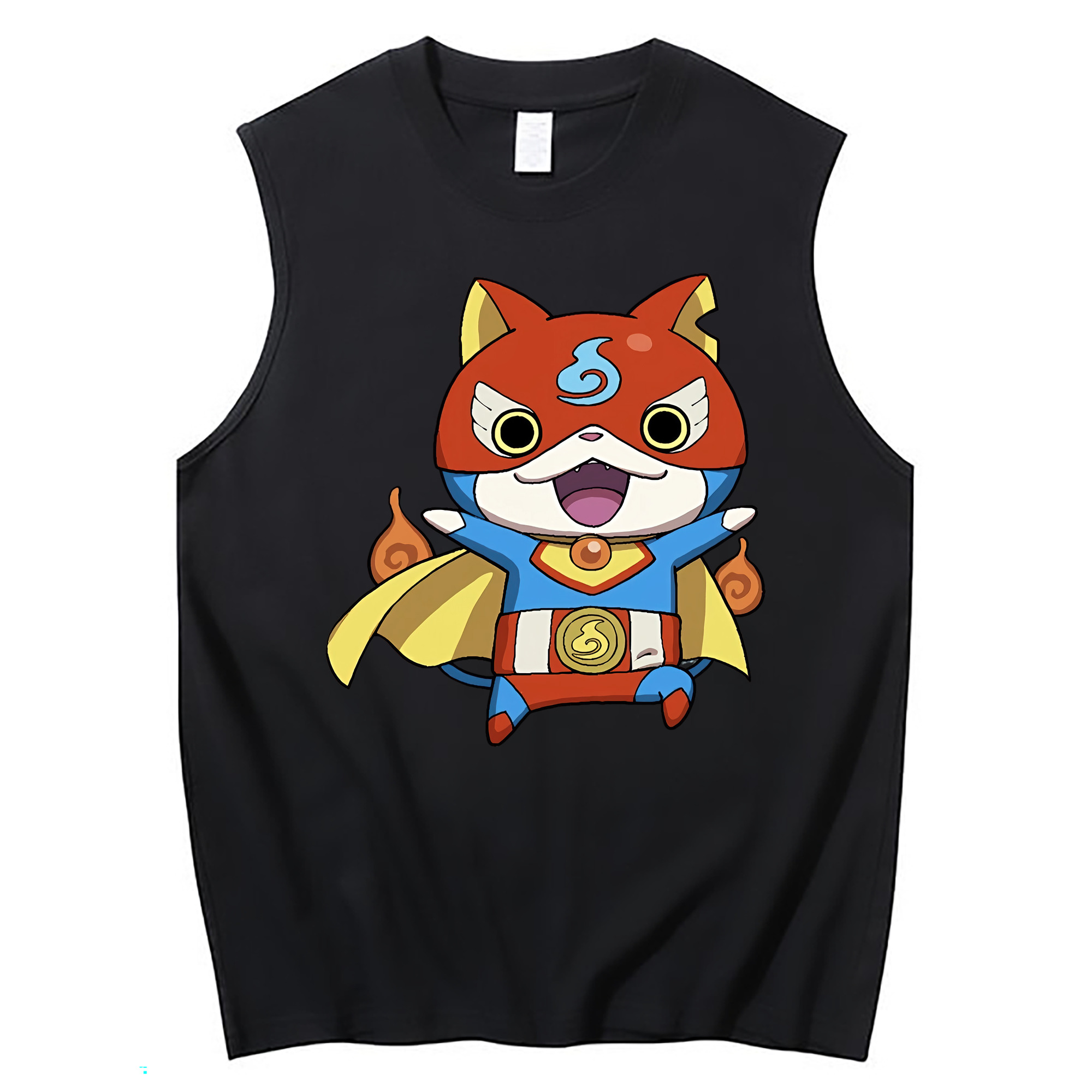 （画像用） 妖怪ウォッチ Yo-kai Watch コットン100％タンクトップ（フロントプリント）
