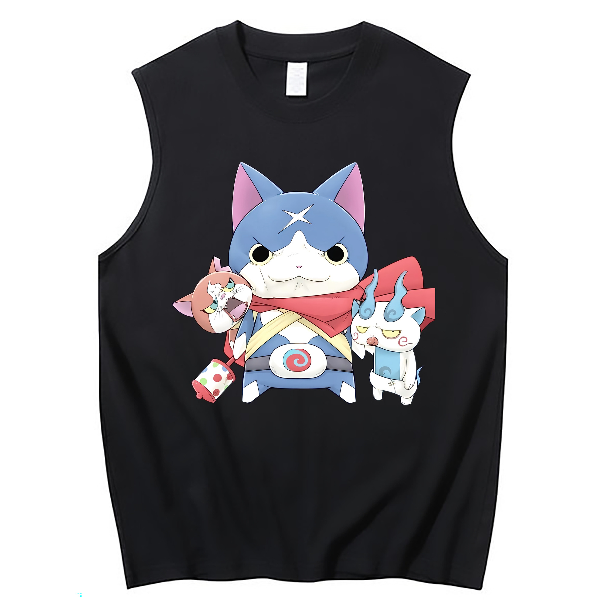 （画像用） 妖怪ウォッチ Yo-kai Watch コットン100％タンクトップ（フロントプリント）