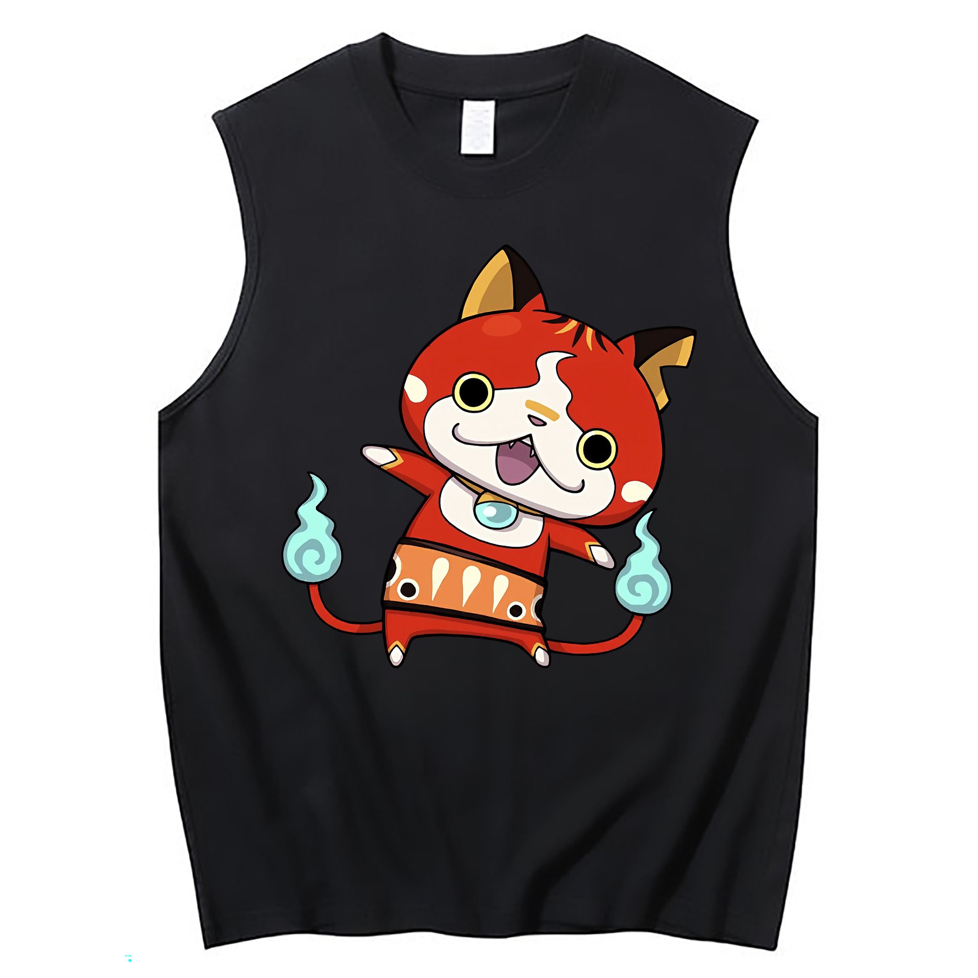 （画像用） 妖怪ウォッチ Yo-kai Watch コットン100％タンクトップ（フロントプリント）