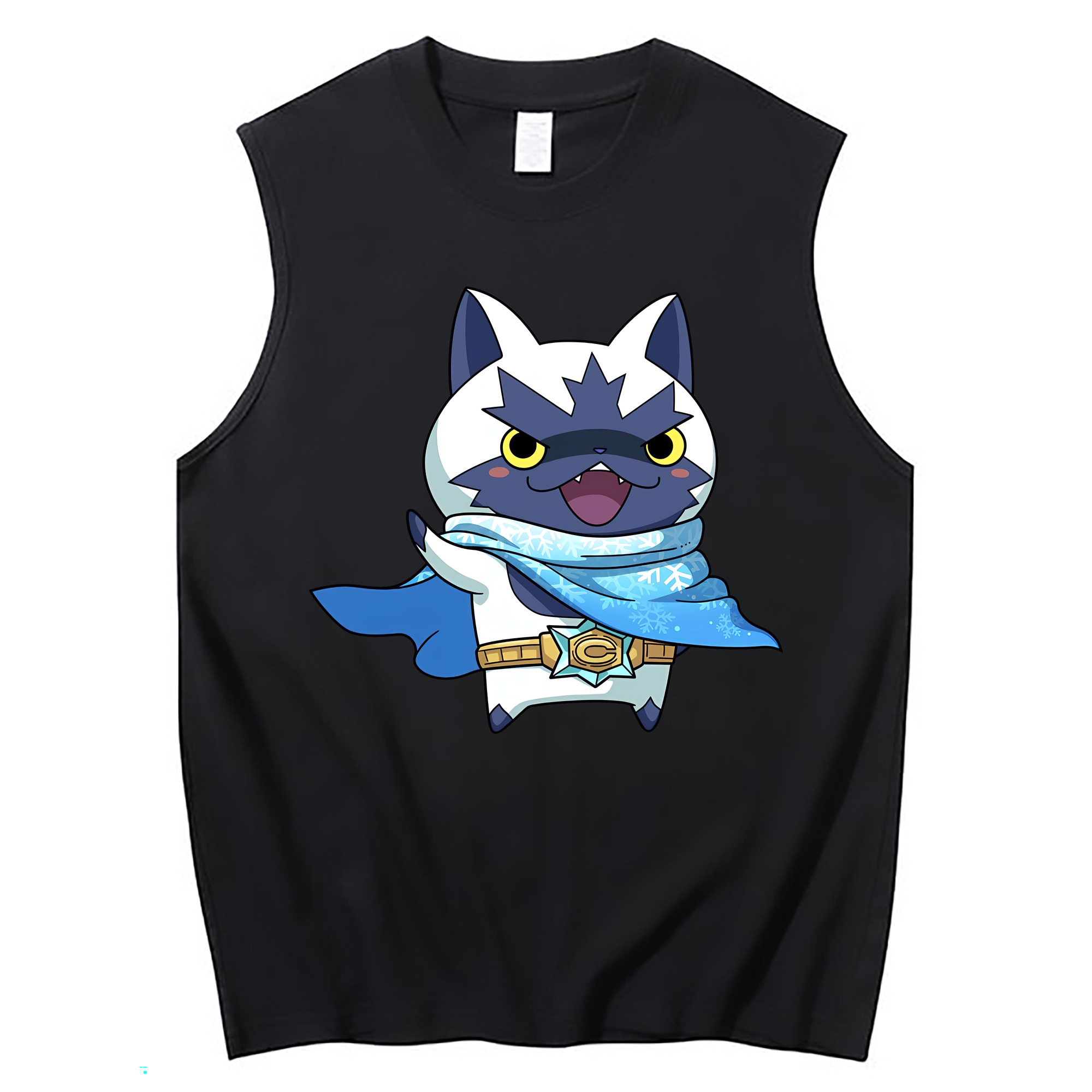 （画像用） 妖怪ウォッチ Yo-kai Watch コットン100％タンクトップ（フロントプリント）