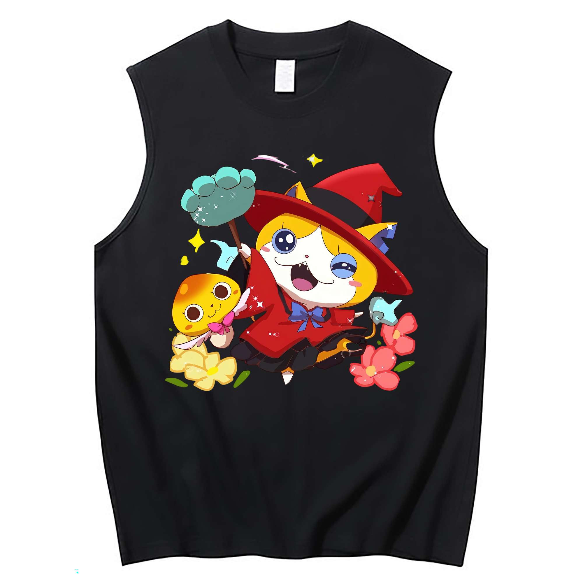 妖怪ウォッチ Yo-kai Watch コットン100％タンクトップ（フロントプリント）