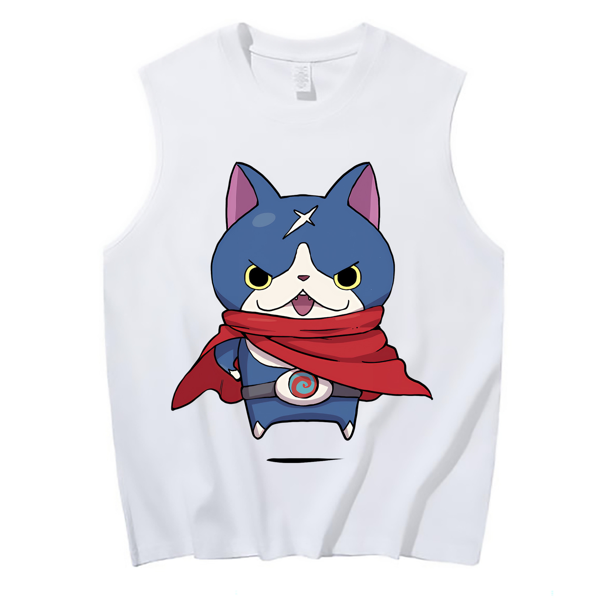 （画像用） 妖怪ウォッチ Yo-kai Watch コットン100％タンクトップ（フロントプリント）