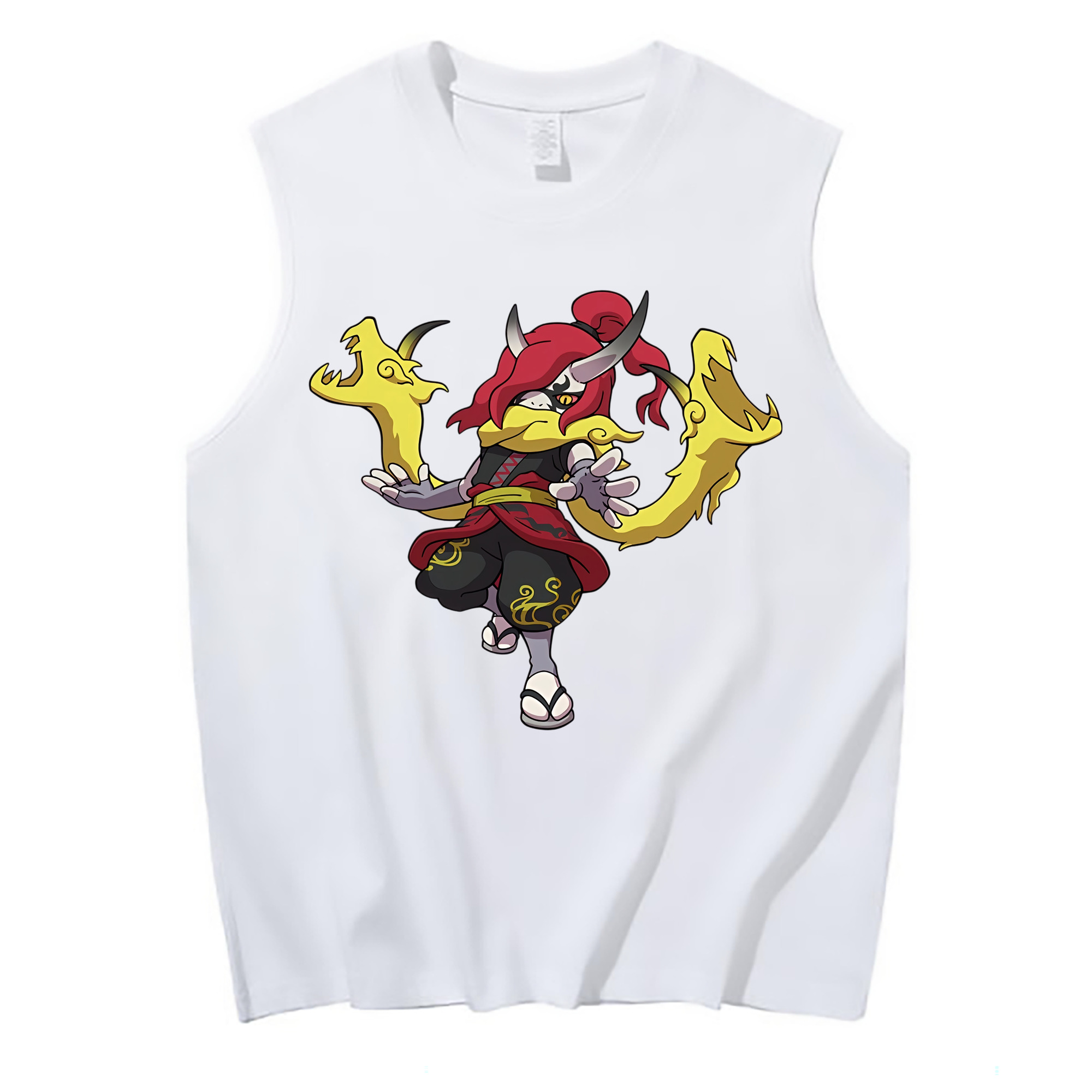 （画像用） 妖怪ウォッチ Yo-kai Watch コットン100％タンクトップ（フロントプリント）