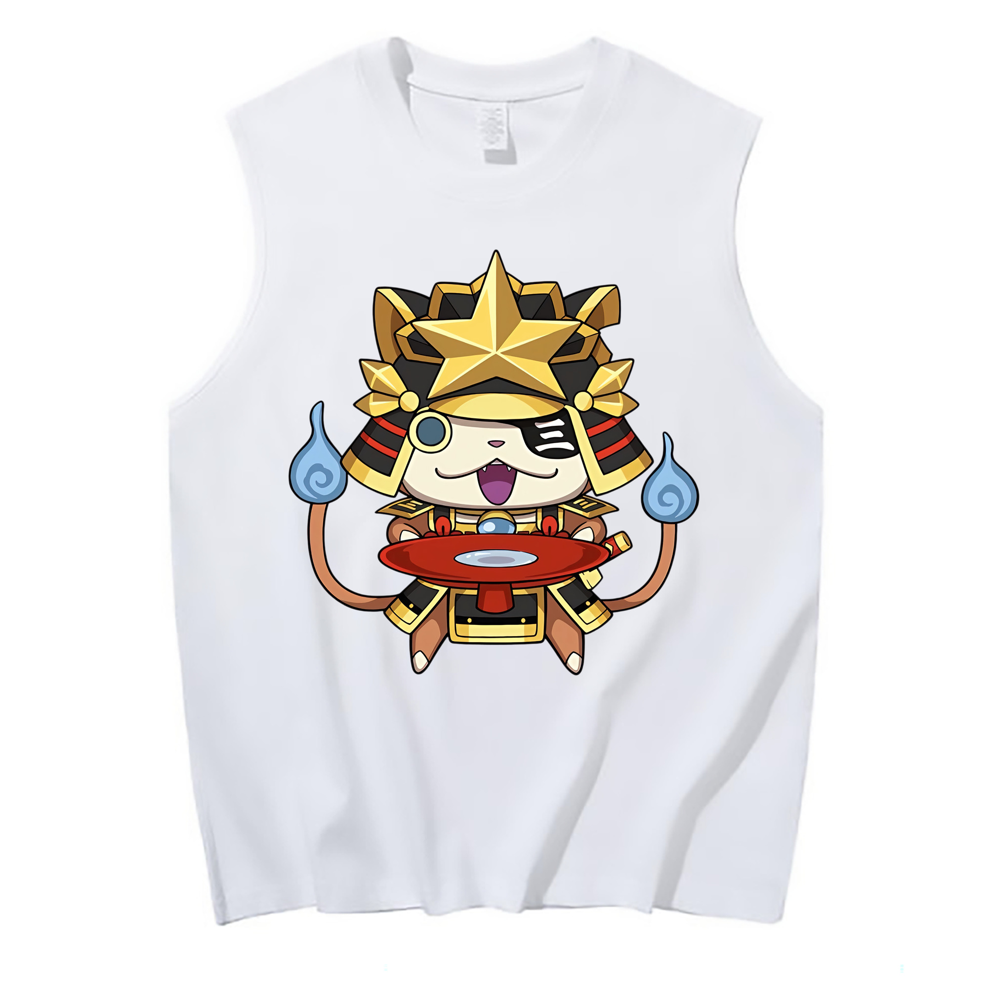 （画像用） 妖怪ウォッチ Yo-kai Watch コットン100％タンクトップ（フロントプリント）