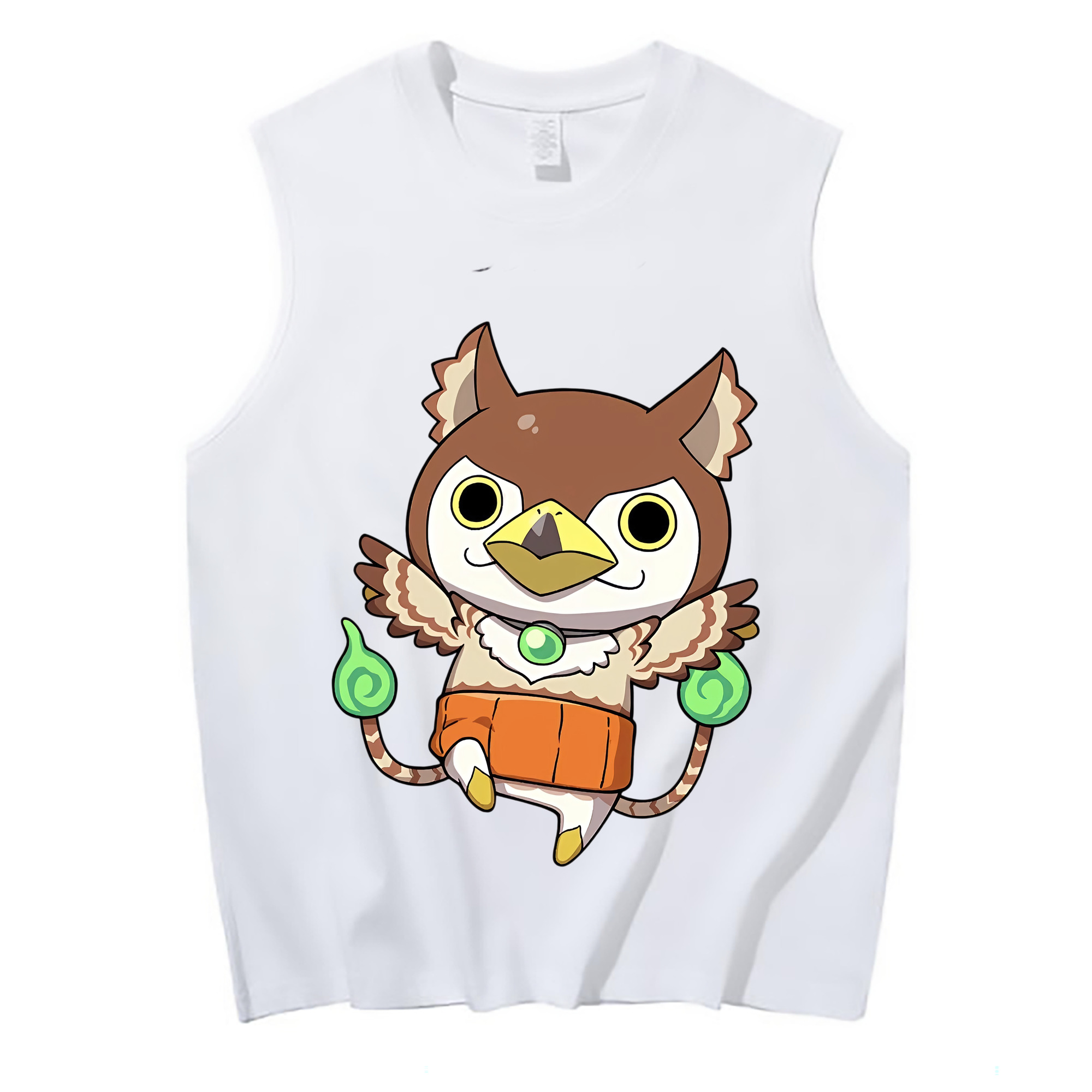 （画像用） 妖怪ウォッチ Yo-kai Watch コットン100％タンクトップ（フロントプリント）