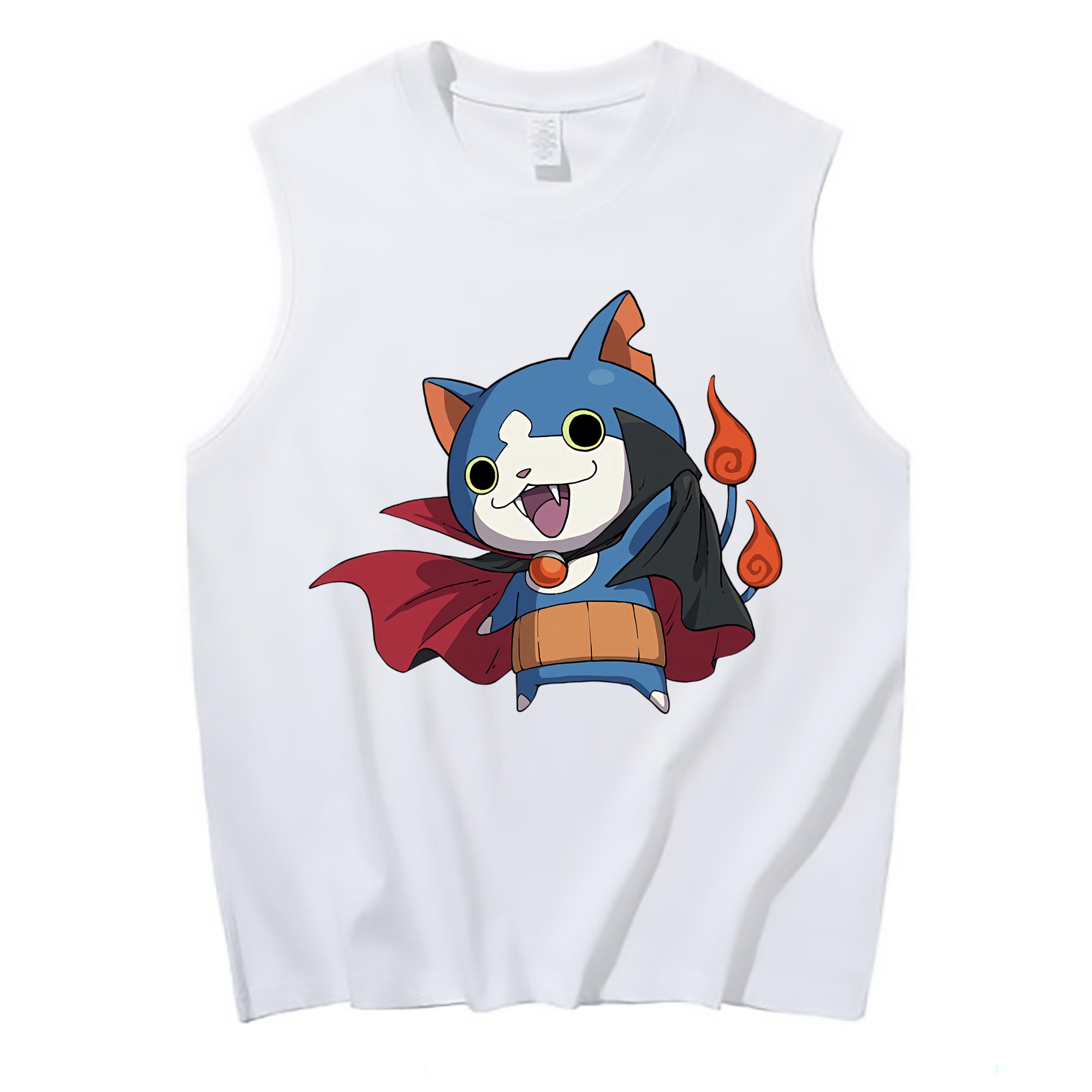 （画像用） 妖怪ウォッチ Yo-kai Watch コットン100％タンクトップ（フロントプリント）
