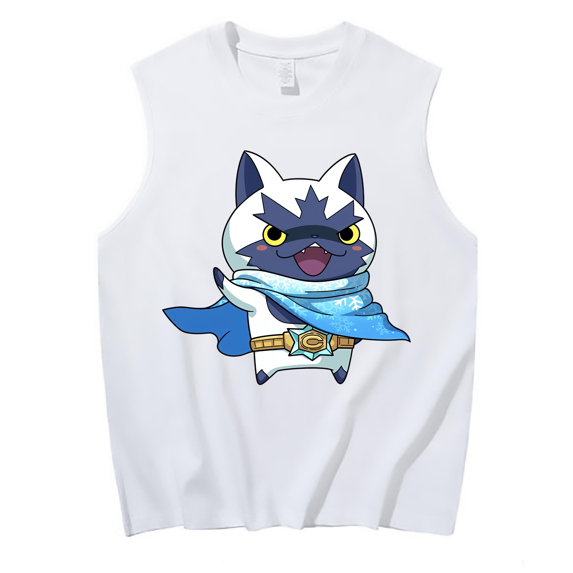 （画像用） 妖怪ウォッチ Yo-kai Watch コットン100％タンクトップ（フロントプリント）
