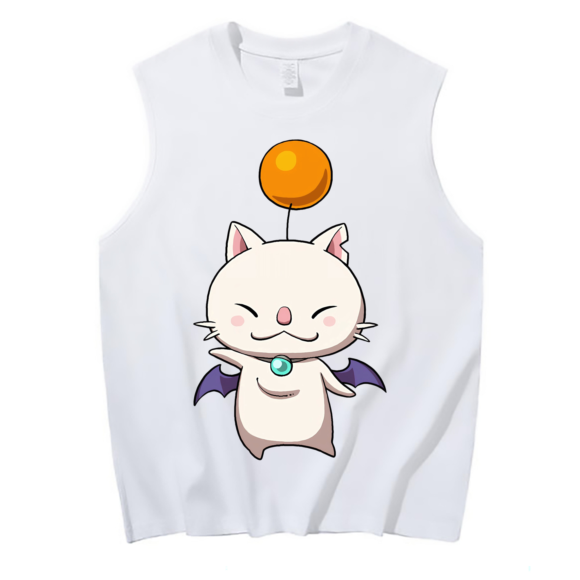 （画像用） 妖怪ウォッチ Yo-kai Watch コットン100％タンクトップ（フロントプリント）