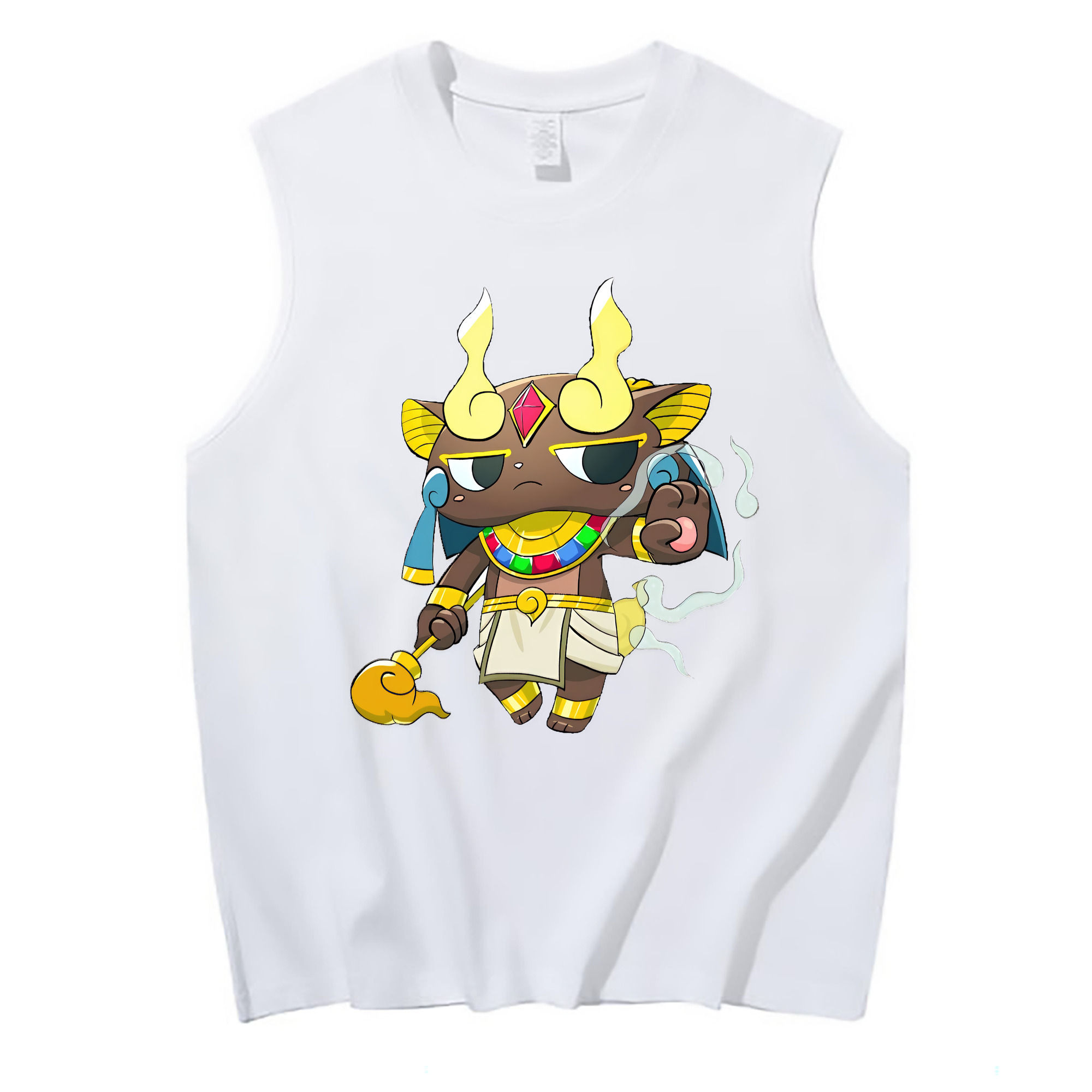 （画像用） 妖怪ウォッチ Yo-kai Watch コットン100％タンクトップ（フロントプリント）