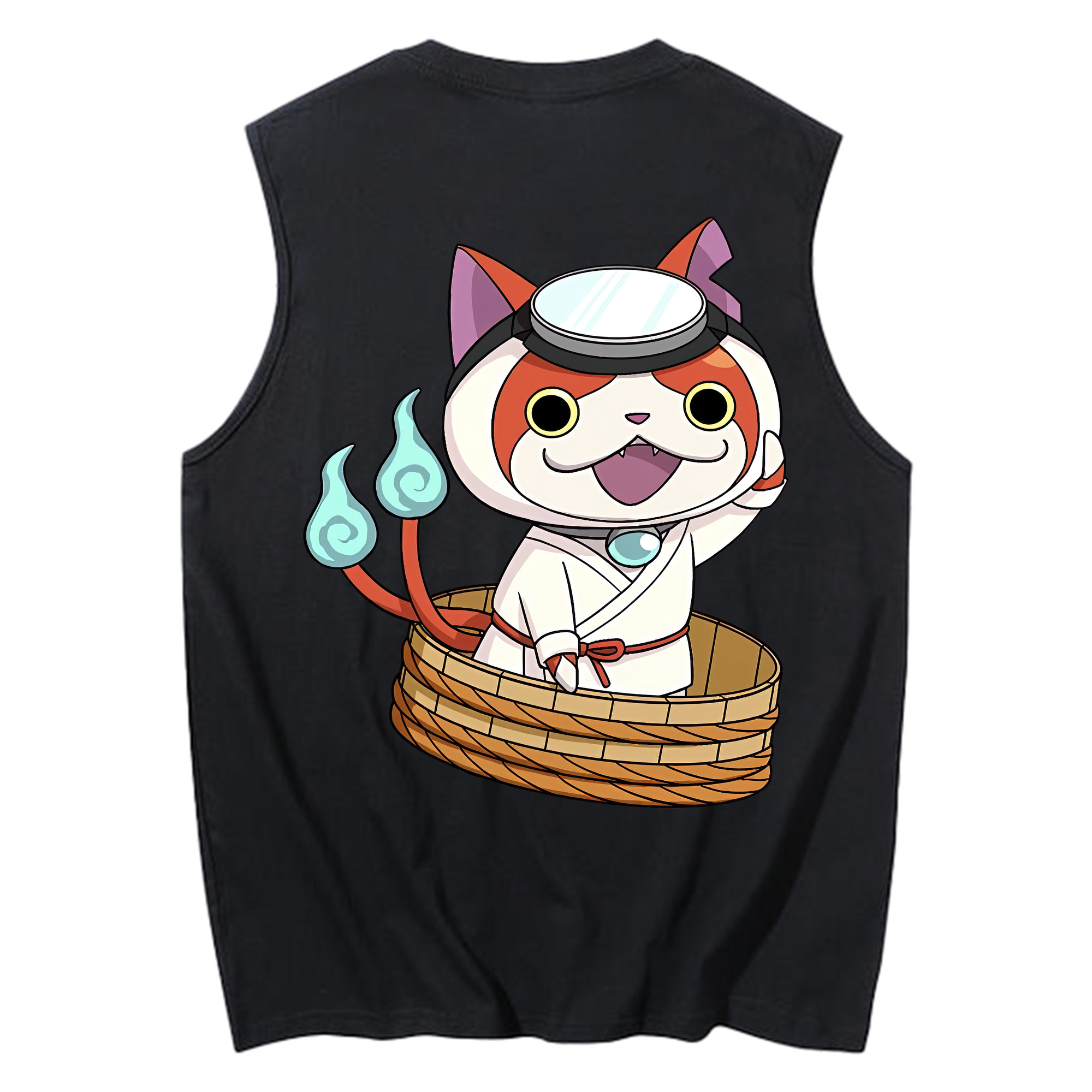 （画像用） 妖怪ウォッチ Yo-kai Watch コットン100％タンクトップ（背面プリント）