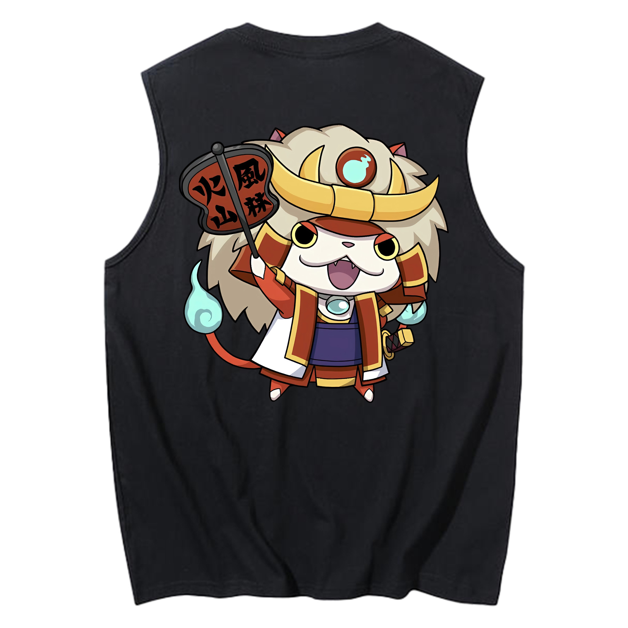 （画像用） 妖怪ウォッチ Yo-kai Watch コットン100％タンクトップ（背面プリント）