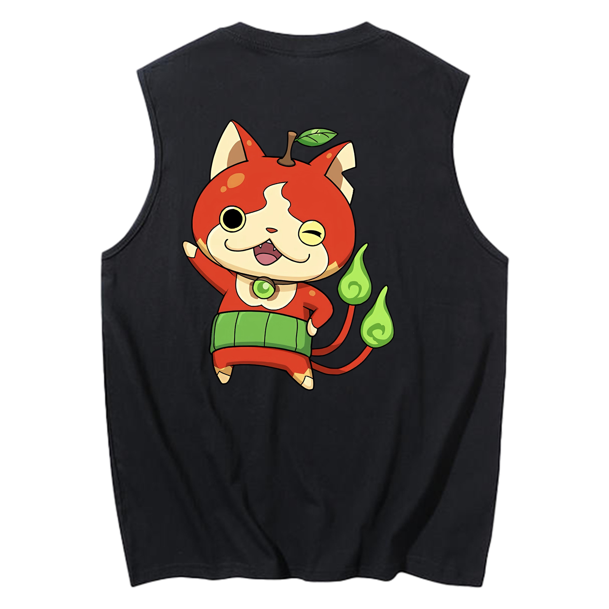 （画像用） 妖怪ウォッチ Yo-kai Watch コットン100％タンクトップ（背面プリント）