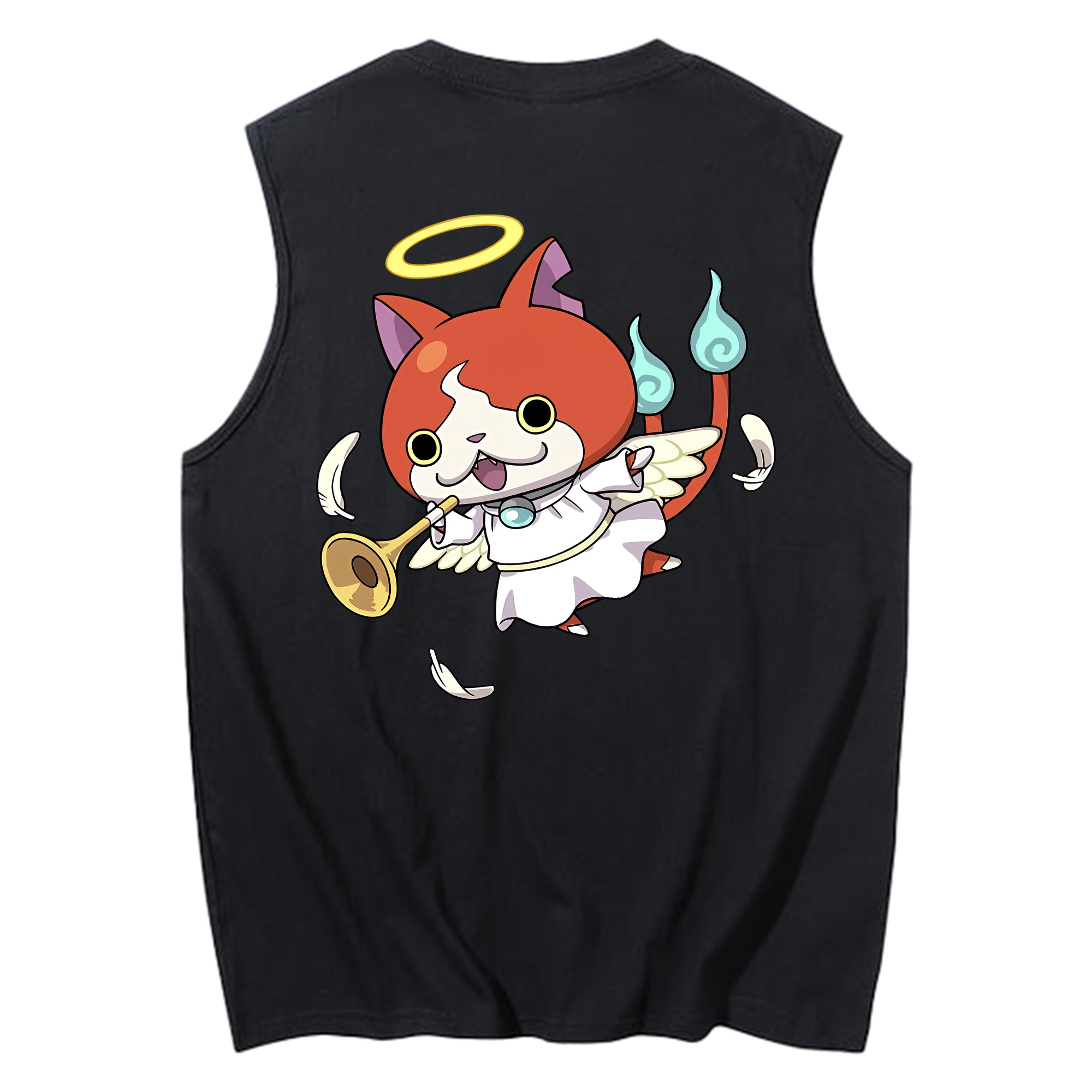 （画像用） 妖怪ウォッチ Yo-kai Watch コットン100％タンクトップ（背面プリント）