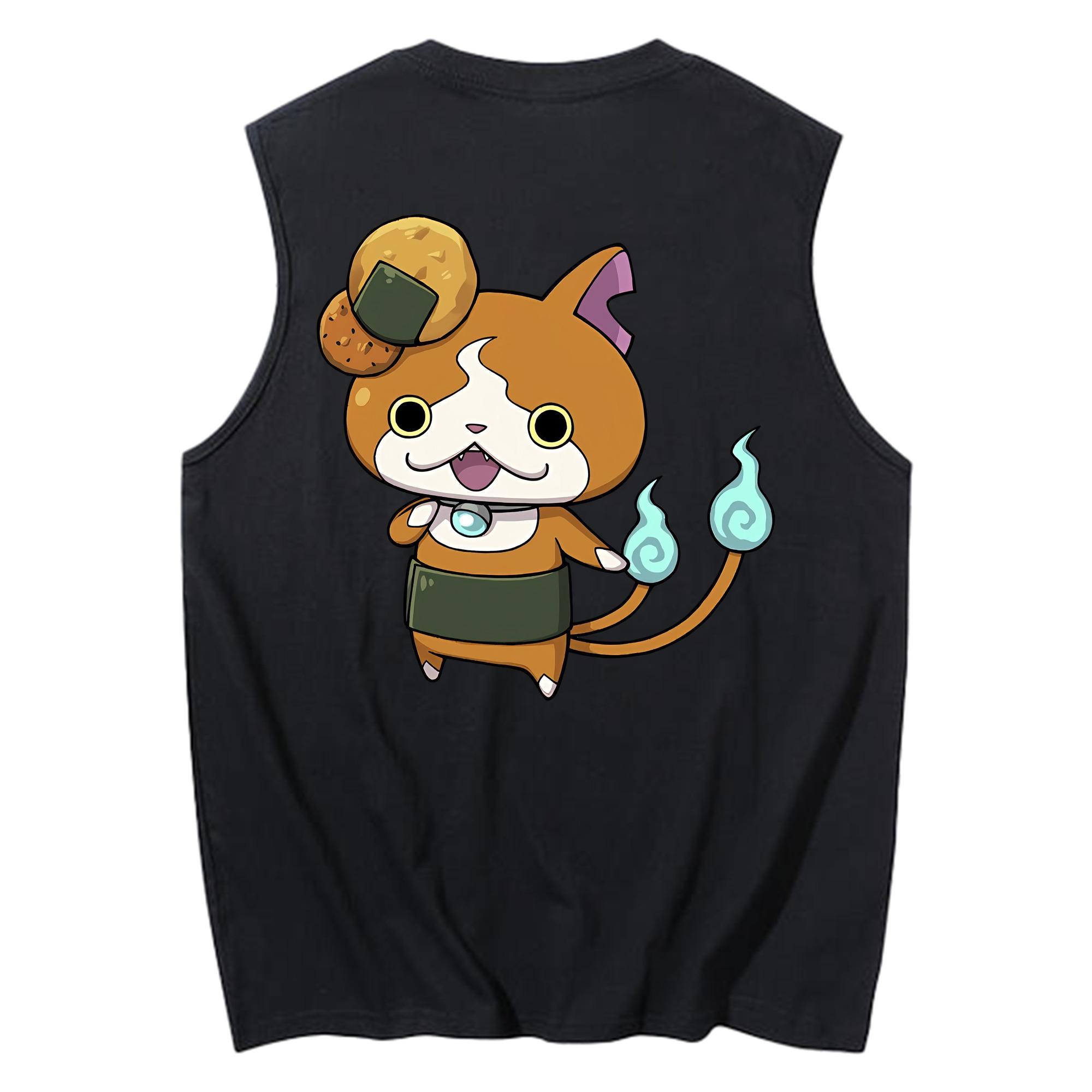 （画像用） 妖怪ウォッチ Yo-kai Watch コットン100％タンクトップ（背面プリント）