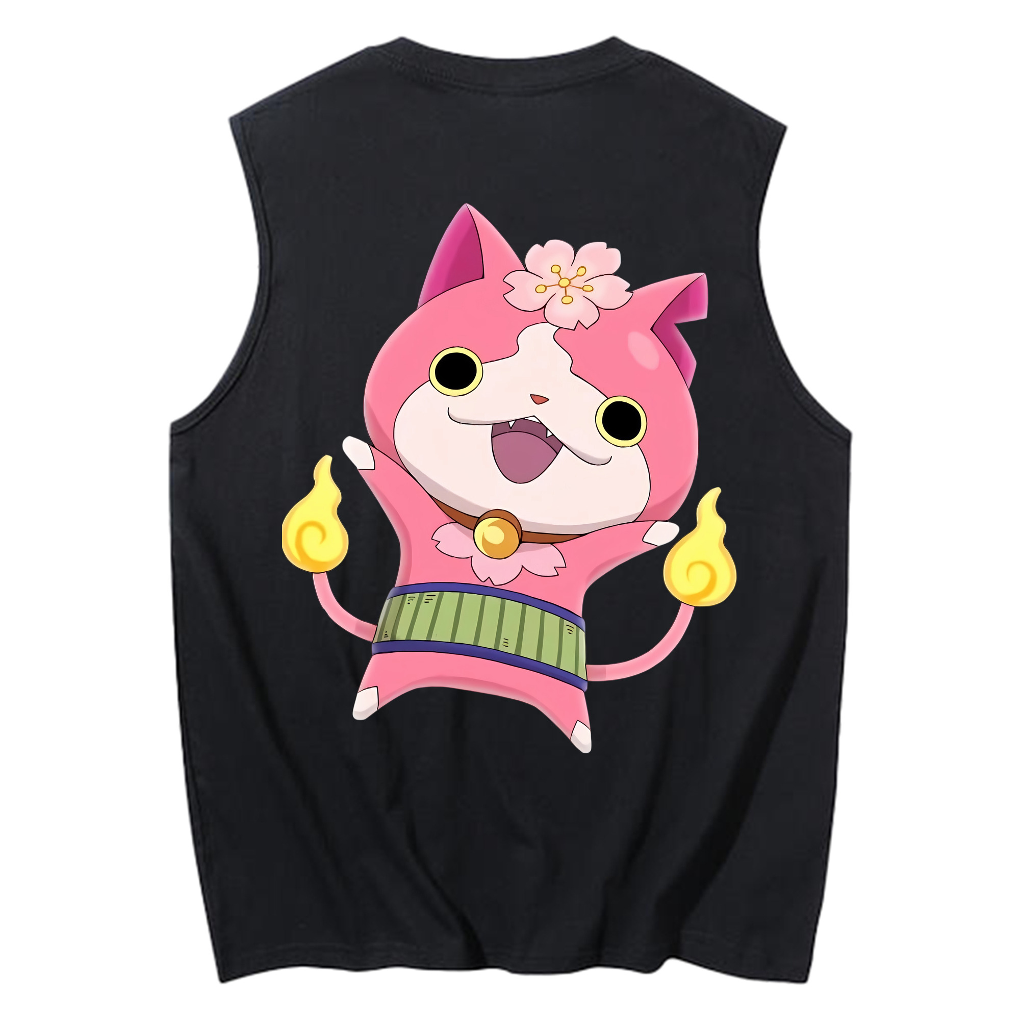 （画像用） 妖怪ウォッチ Yo-kai Watch コットン100％タンクトップ（背面プリント）