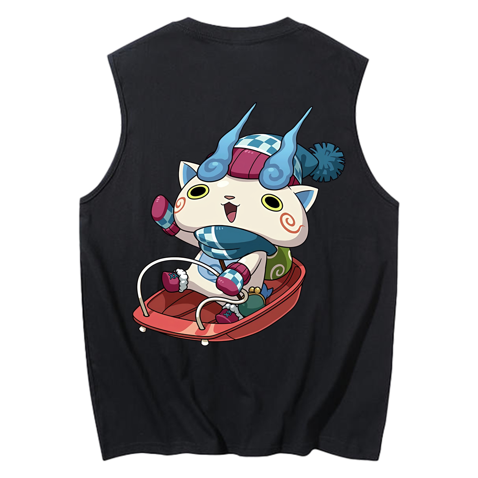 （画像用） 妖怪ウォッチ Yo-kai Watch コットン100％タンクトップ（背面プリント）