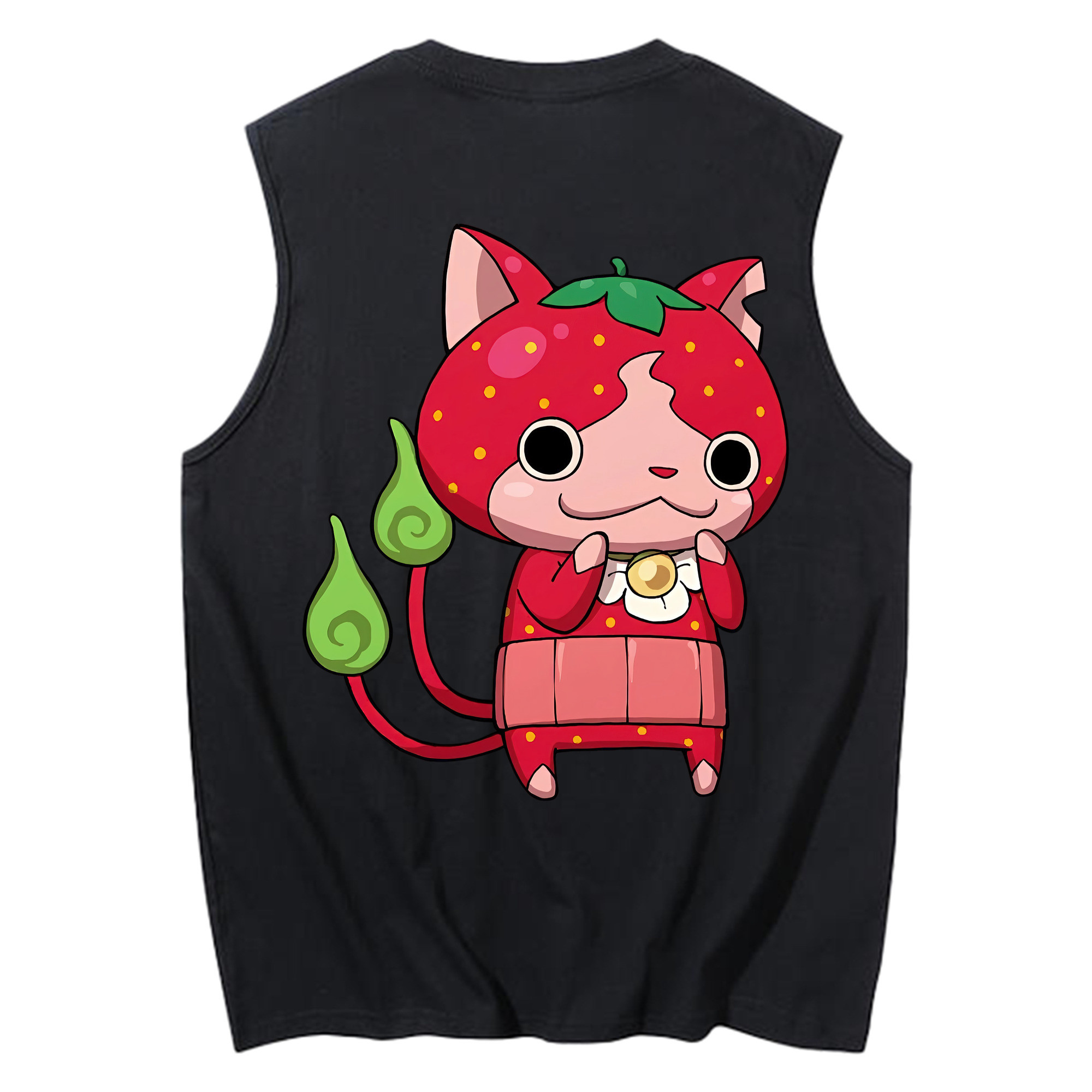 （画像用） 妖怪ウォッチ Yo-kai Watch コットン100％タンクトップ（背面プリント）