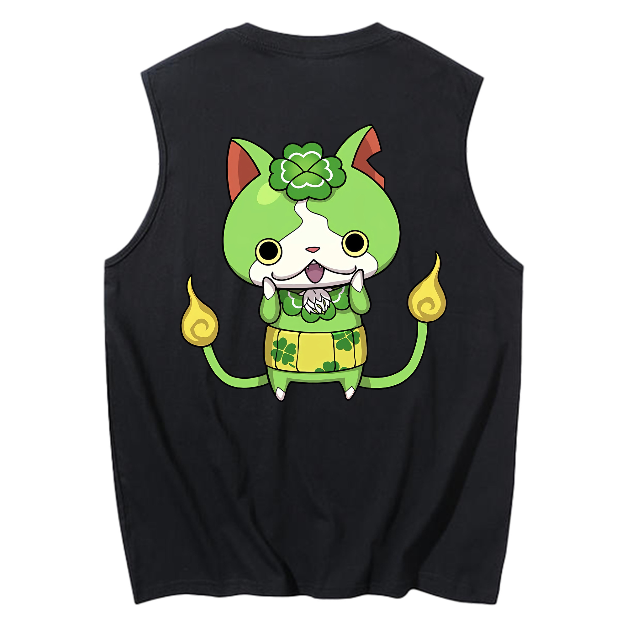 （画像用） 妖怪ウォッチ Yo-kai Watch コットン100％タンクトップ（背面プリント）