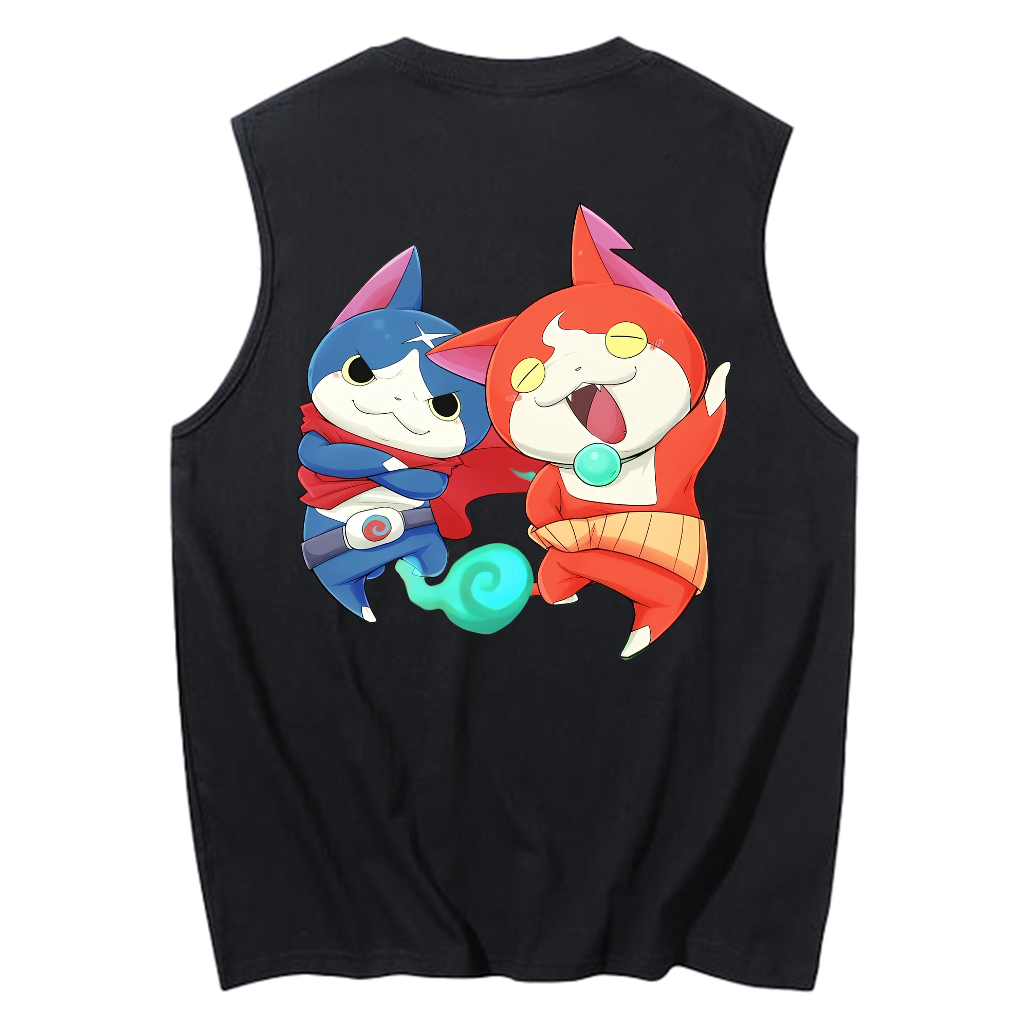 （画像用） 妖怪ウォッチ Yo-kai Watch コットン100％タンクトップ（背面プリント）