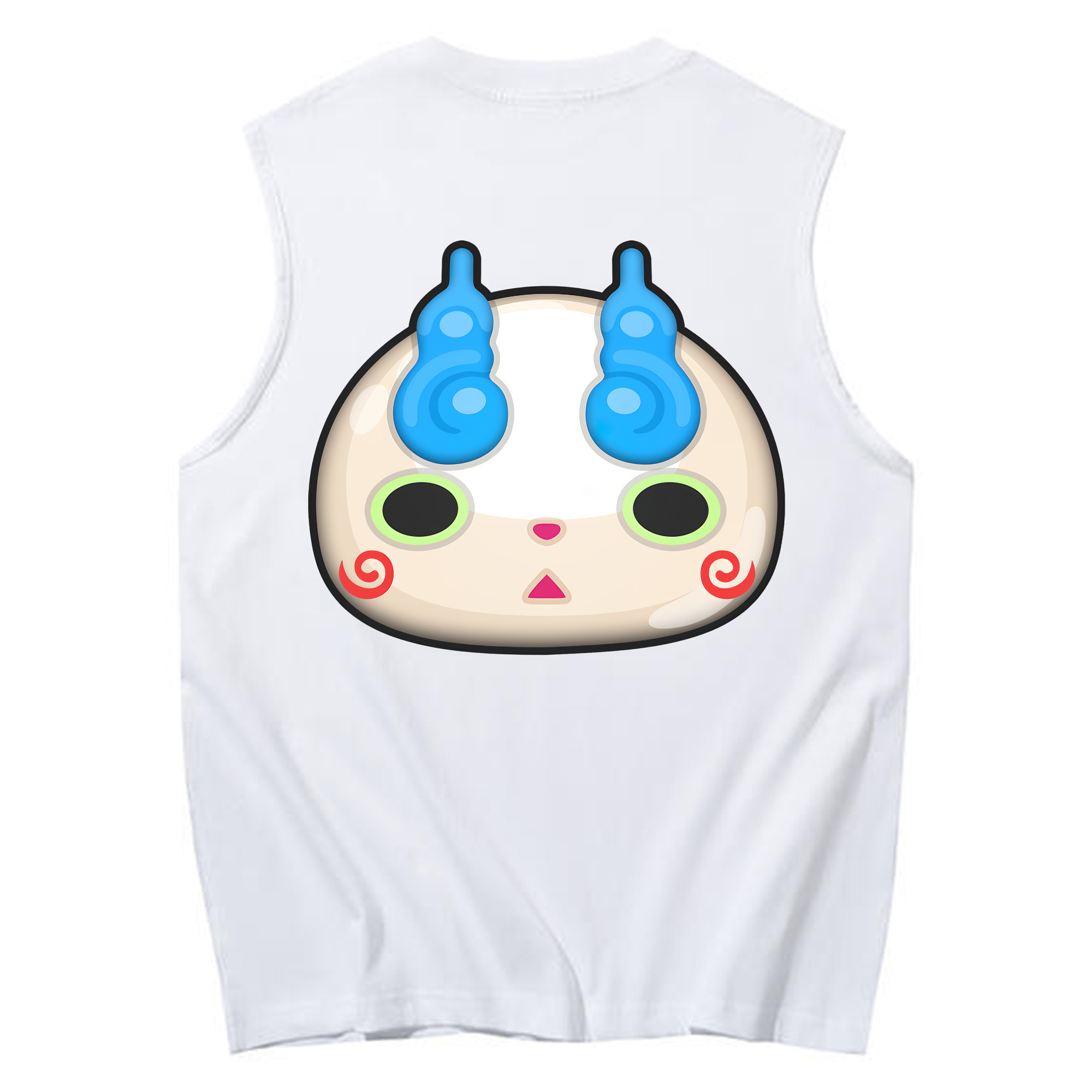 （画像用） 妖怪ウォッチ Yo-kai Watch コットン100％タンクトップ（背面プリント）