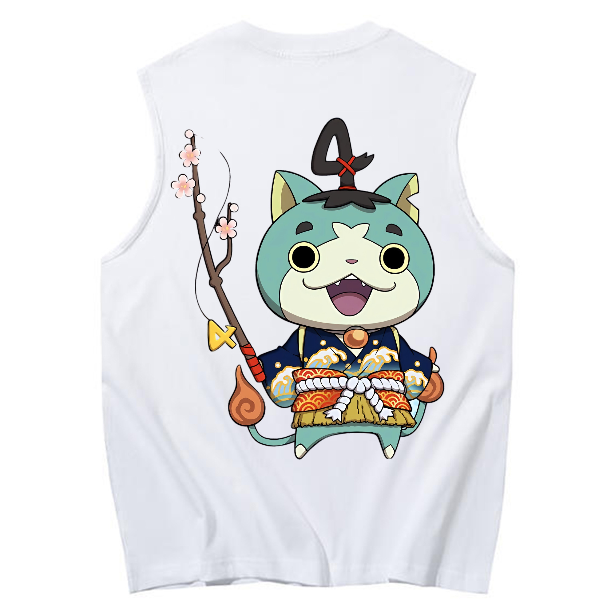 （画像用） 妖怪ウォッチ Yo-kai Watch コットン100％タンクトップ（背面プリント）