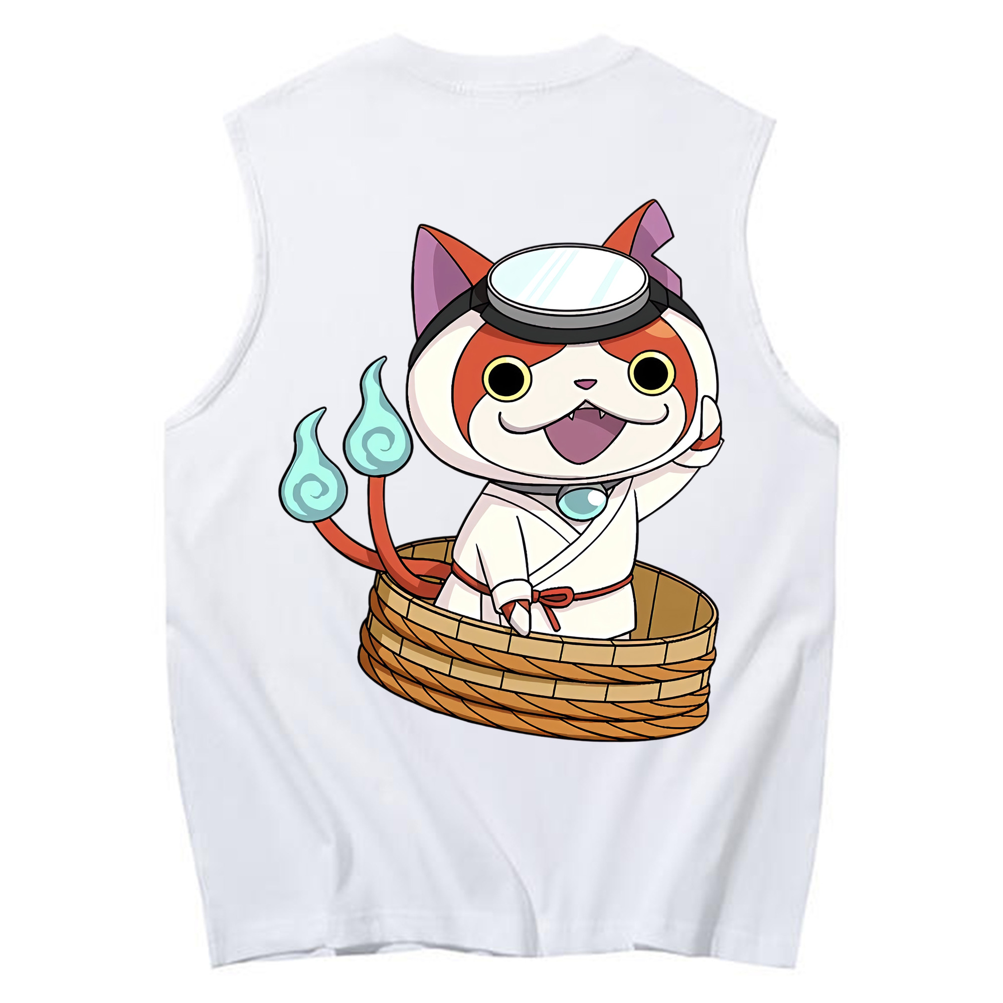 （画像用） 妖怪ウォッチ Yo-kai Watch コットン100％タンクトップ（背面プリント）