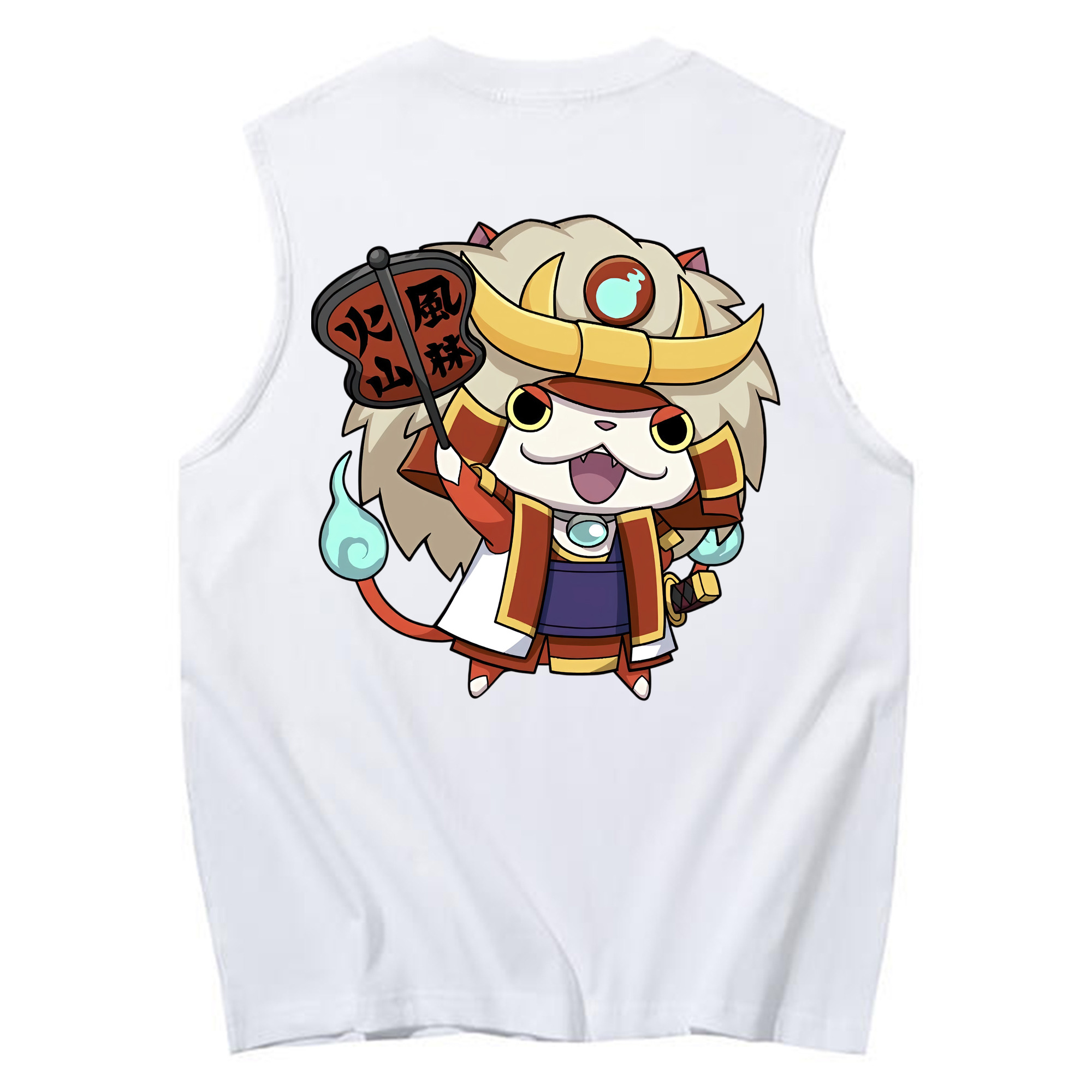 （画像用） 妖怪ウォッチ Yo-kai Watch コットン100％タンクトップ（背面プリント）