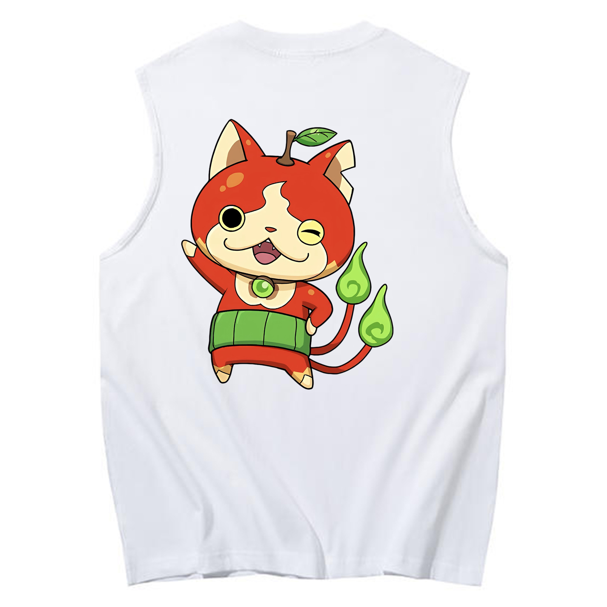 （画像用） 妖怪ウォッチ Yo-kai Watch コットン100％タンクトップ（背面プリント）
