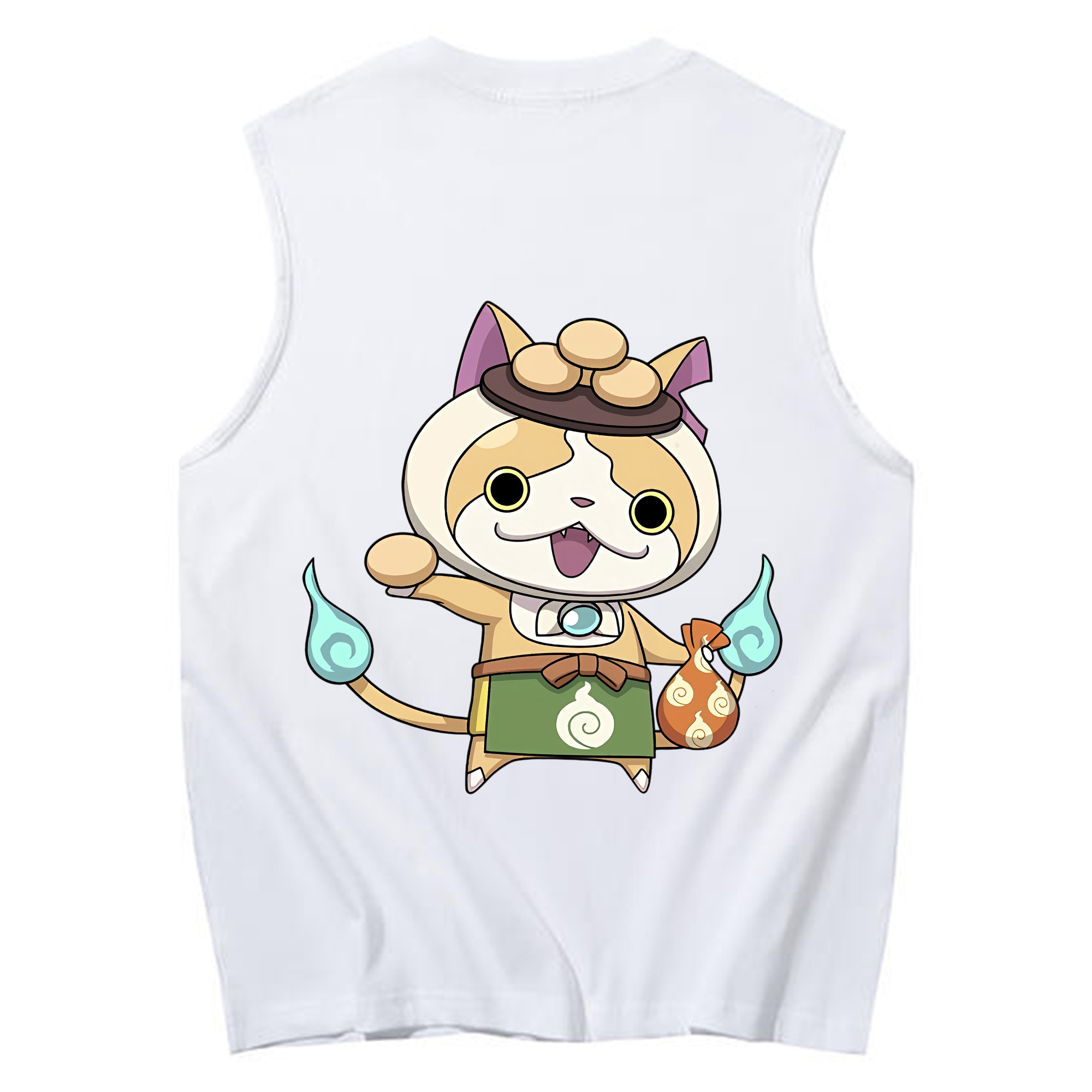 （画像用） 妖怪ウォッチ Yo-kai Watch コットン100％タンクトップ（背面プリント）